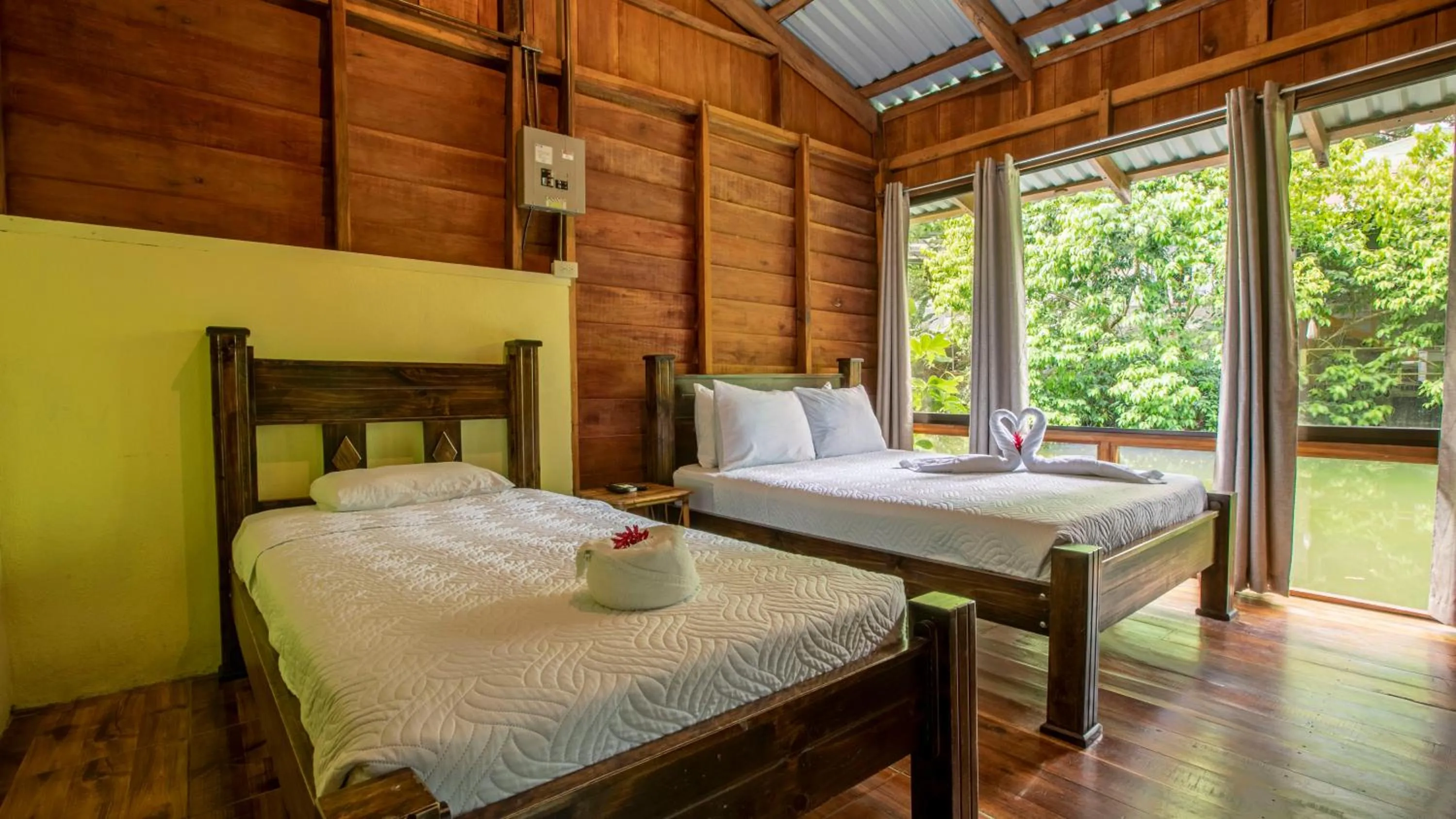 Bed in Cabañas del Lago