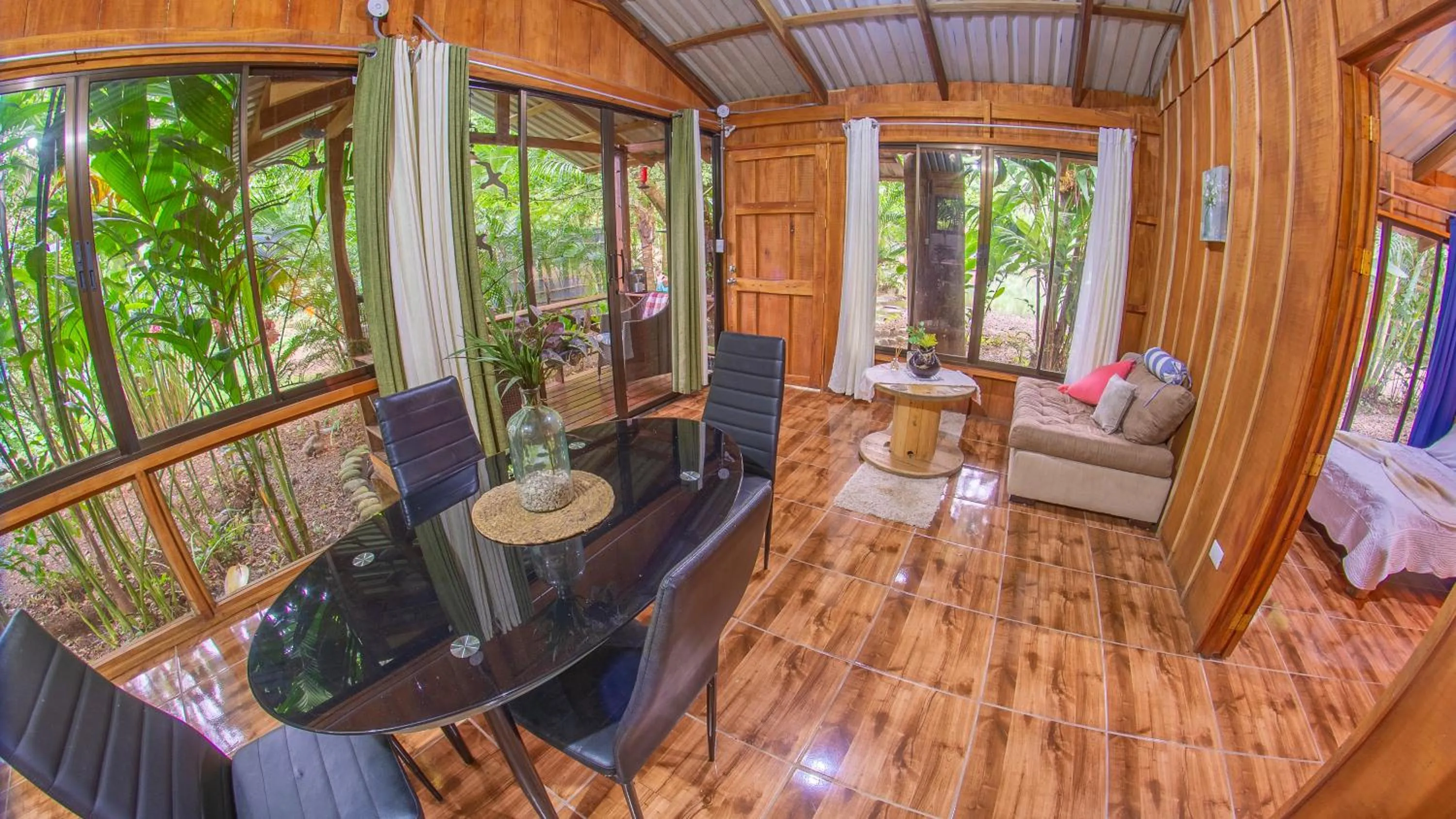 Living room in Cabañas del Lago