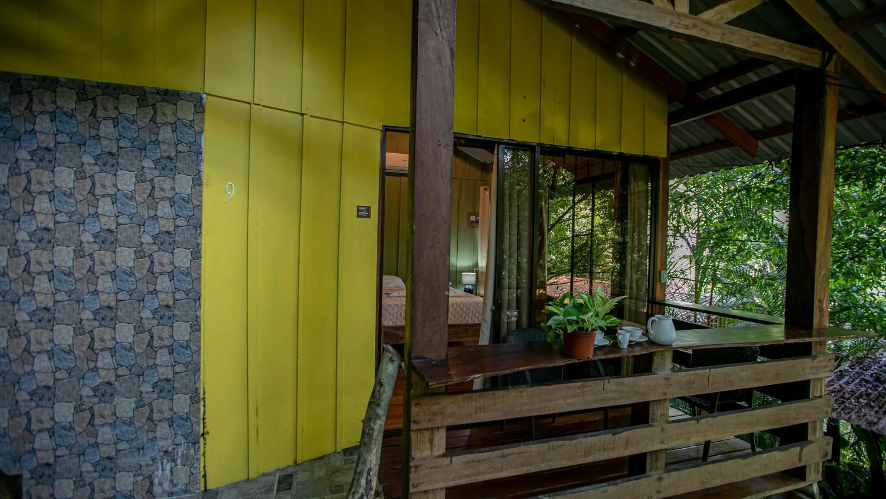 Balcony/Terrace in Cabañas del Lago