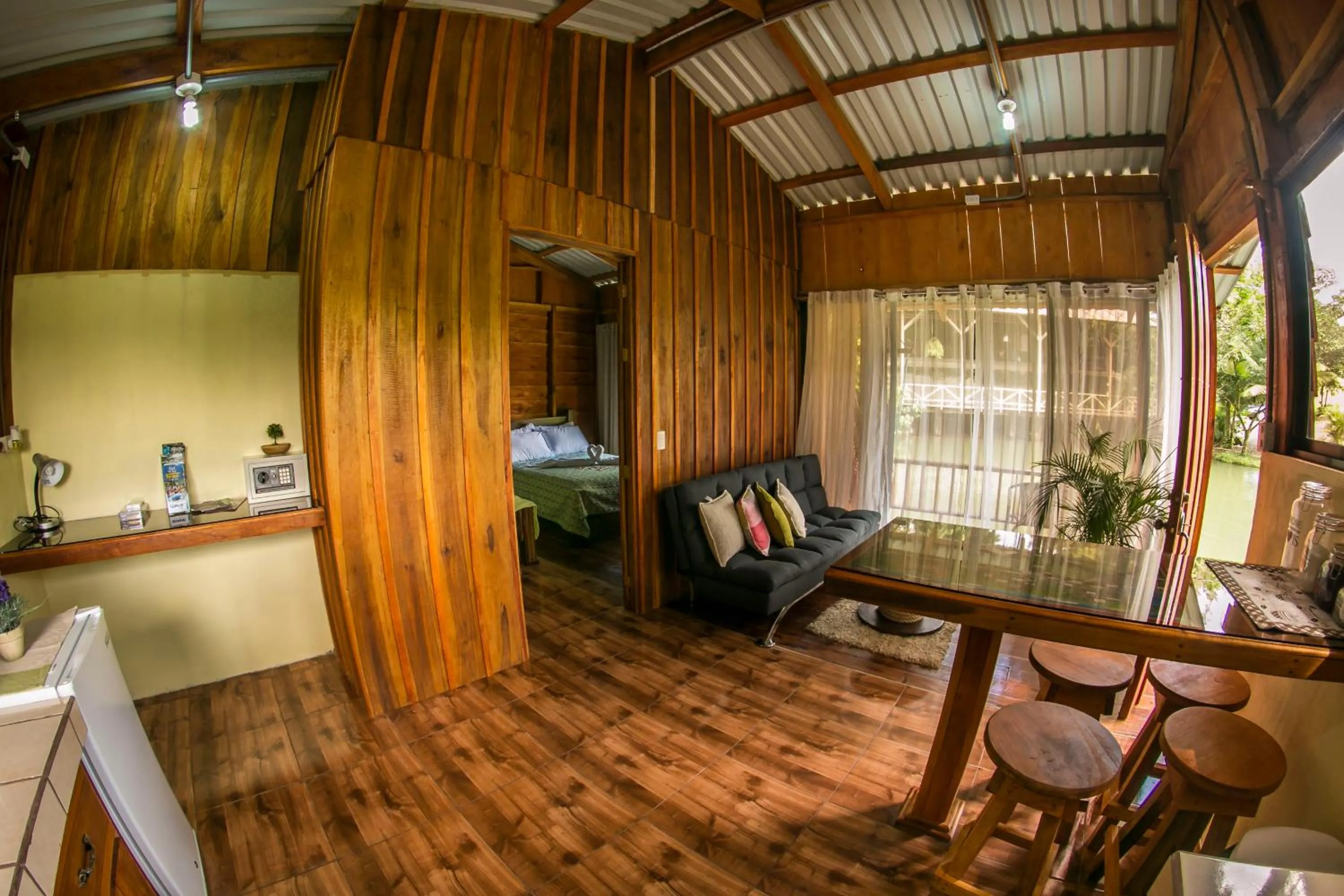 Living room in Cabañas del Lago