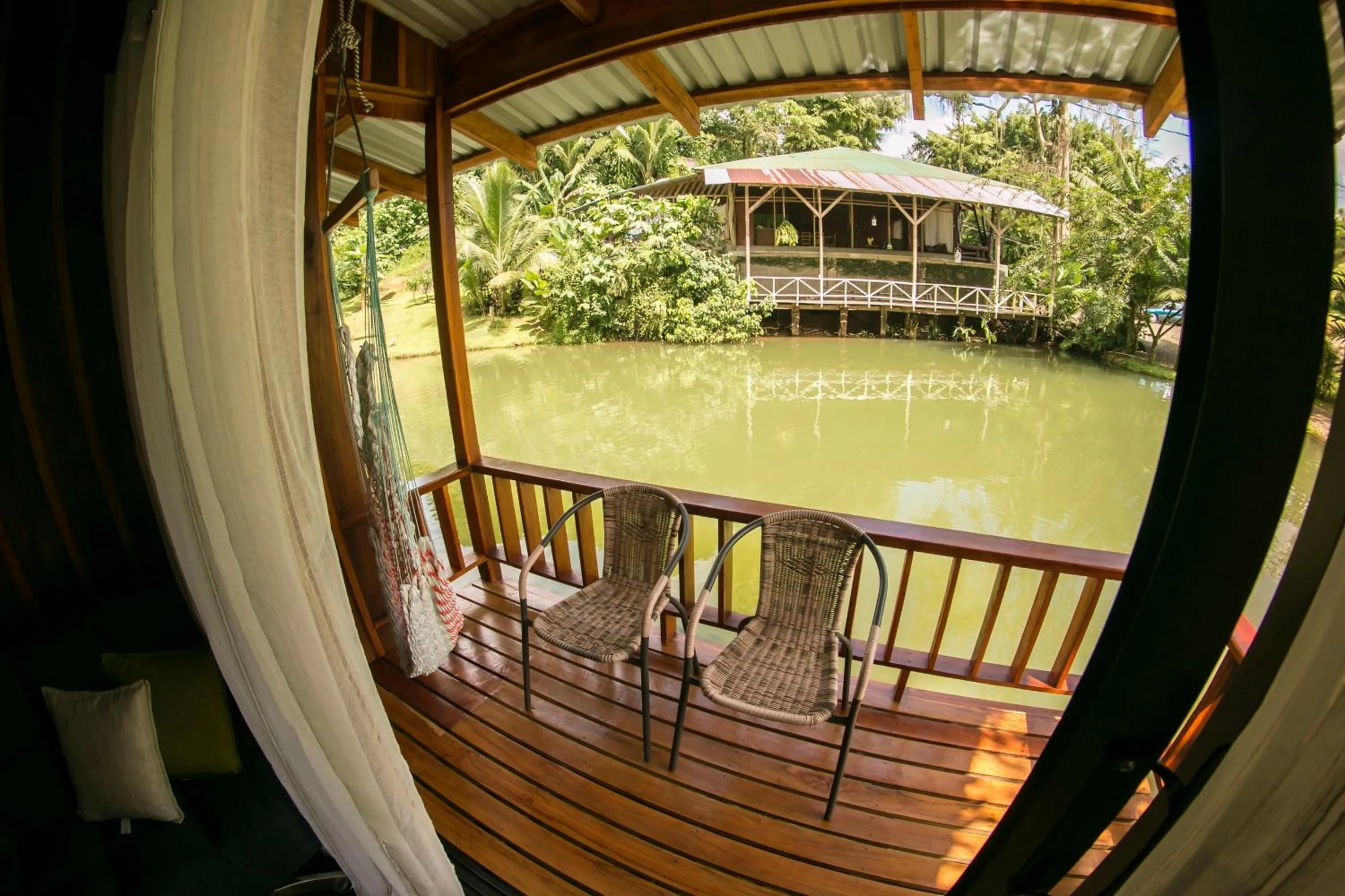 Balcony/Terrace in Cabañas del Lago