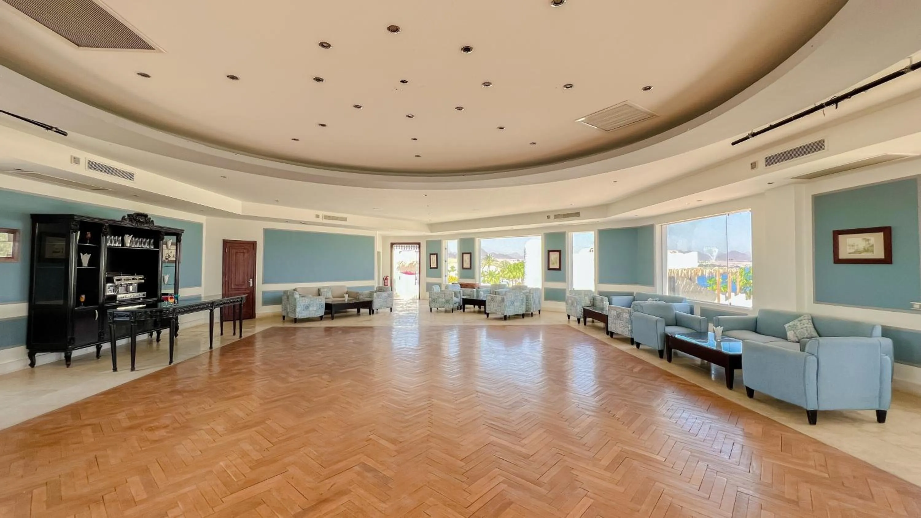 Seating area in Sharm Club Beach Resort