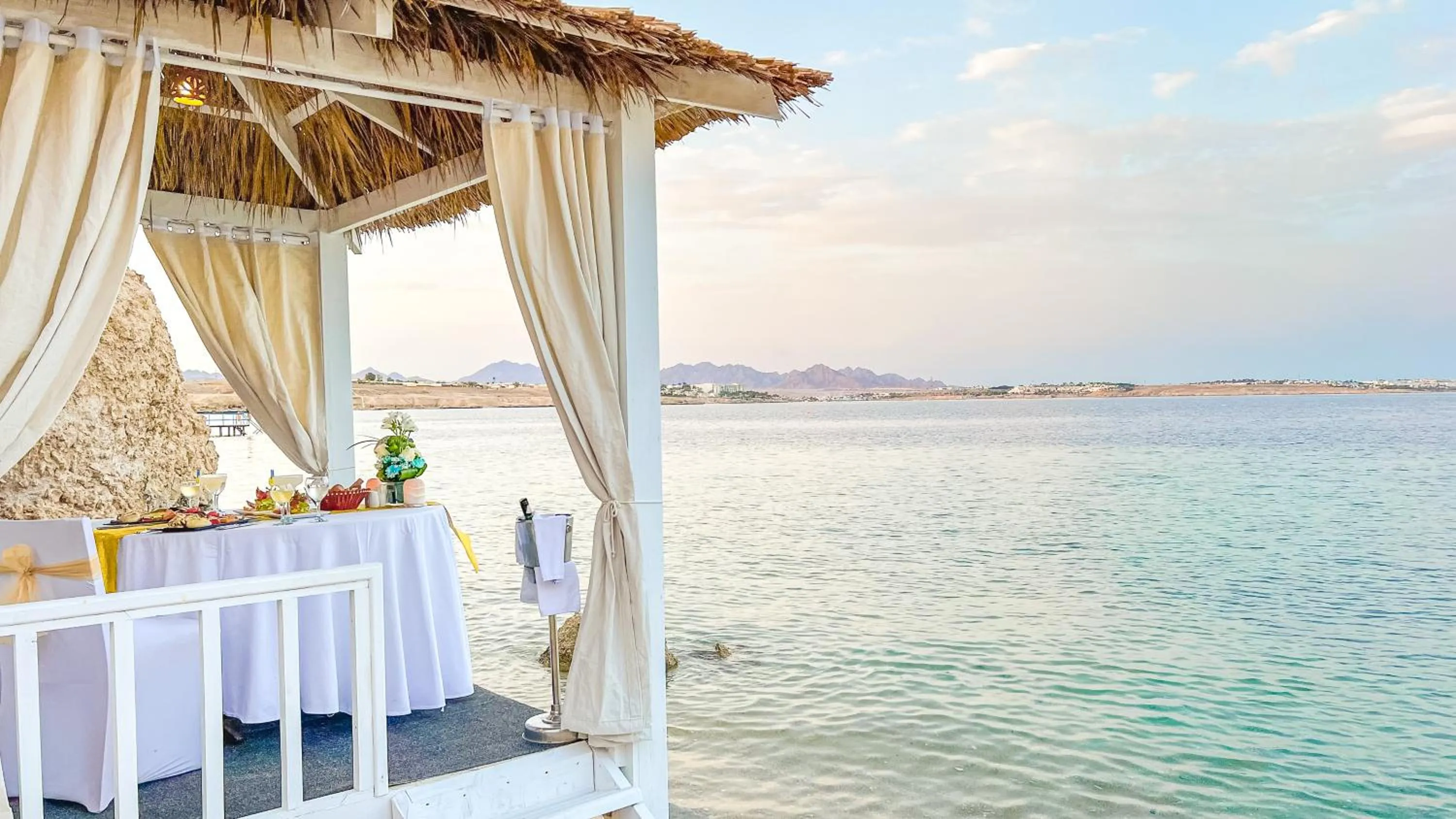 Property building in Sharm Club Beach Resort