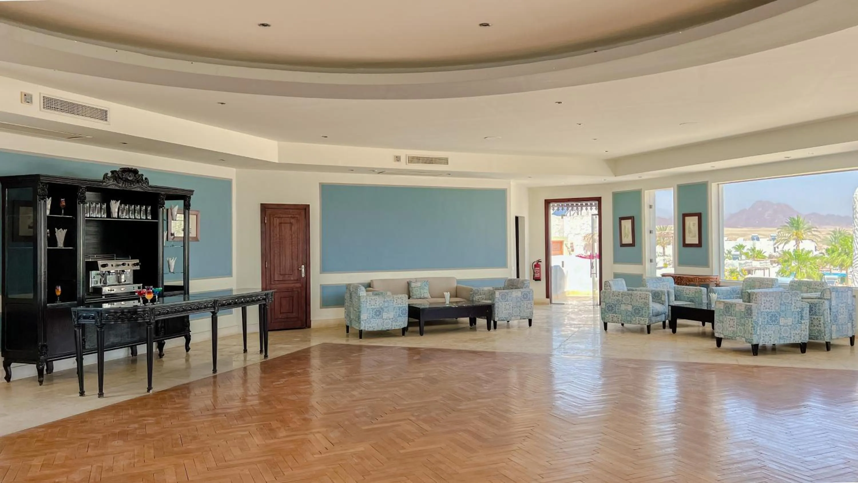 Seating area in Sharm Club Beach Resort