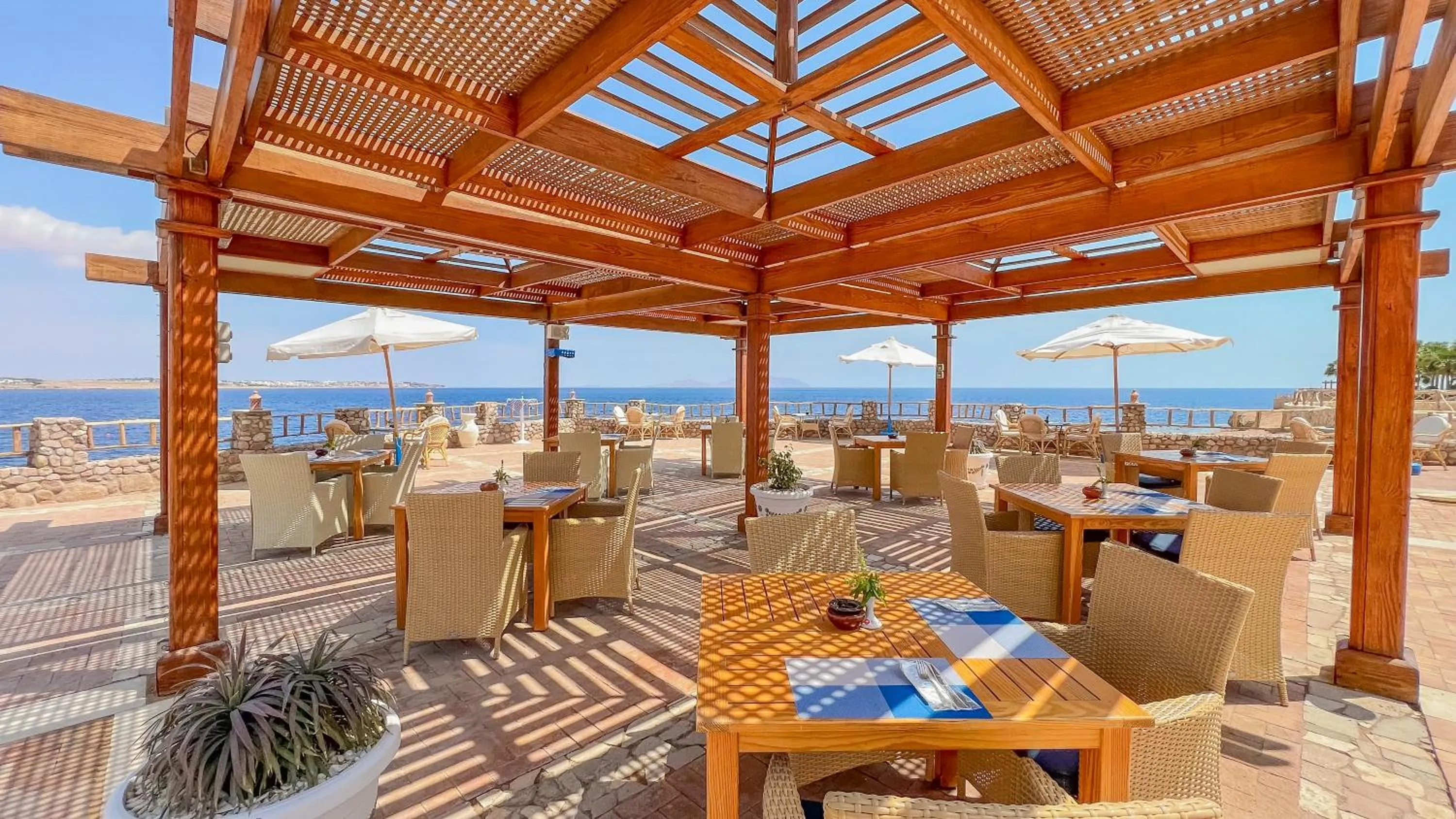 Property building in Sharm Club Beach Resort