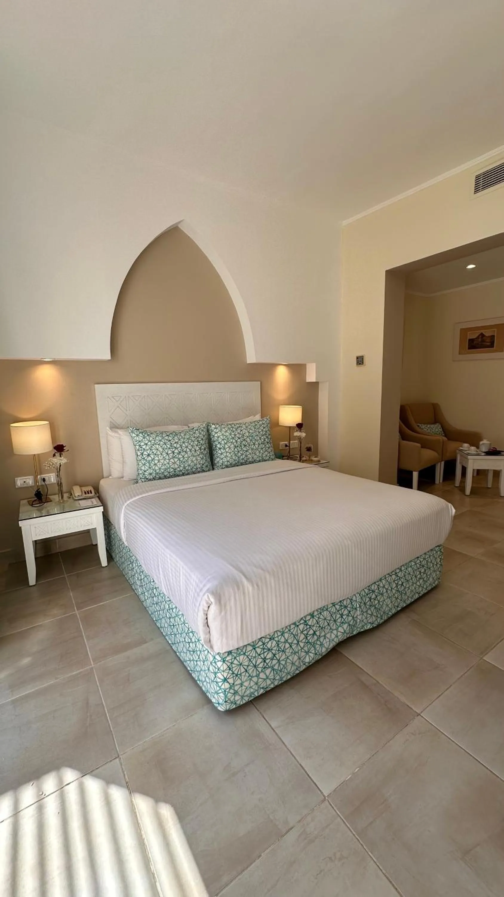 Bedroom, Bed in Sharm Club Beach Resort
