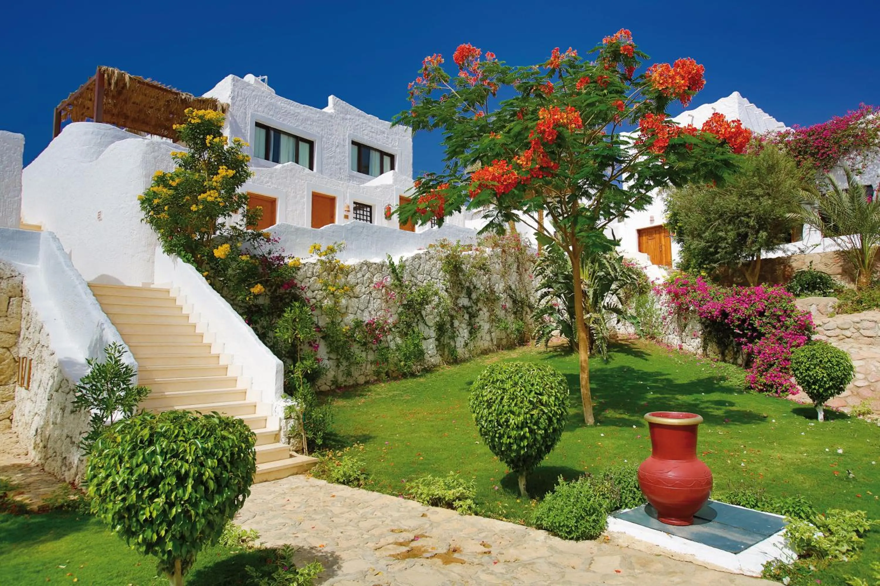 Property building in Sharm Club Beach Resort