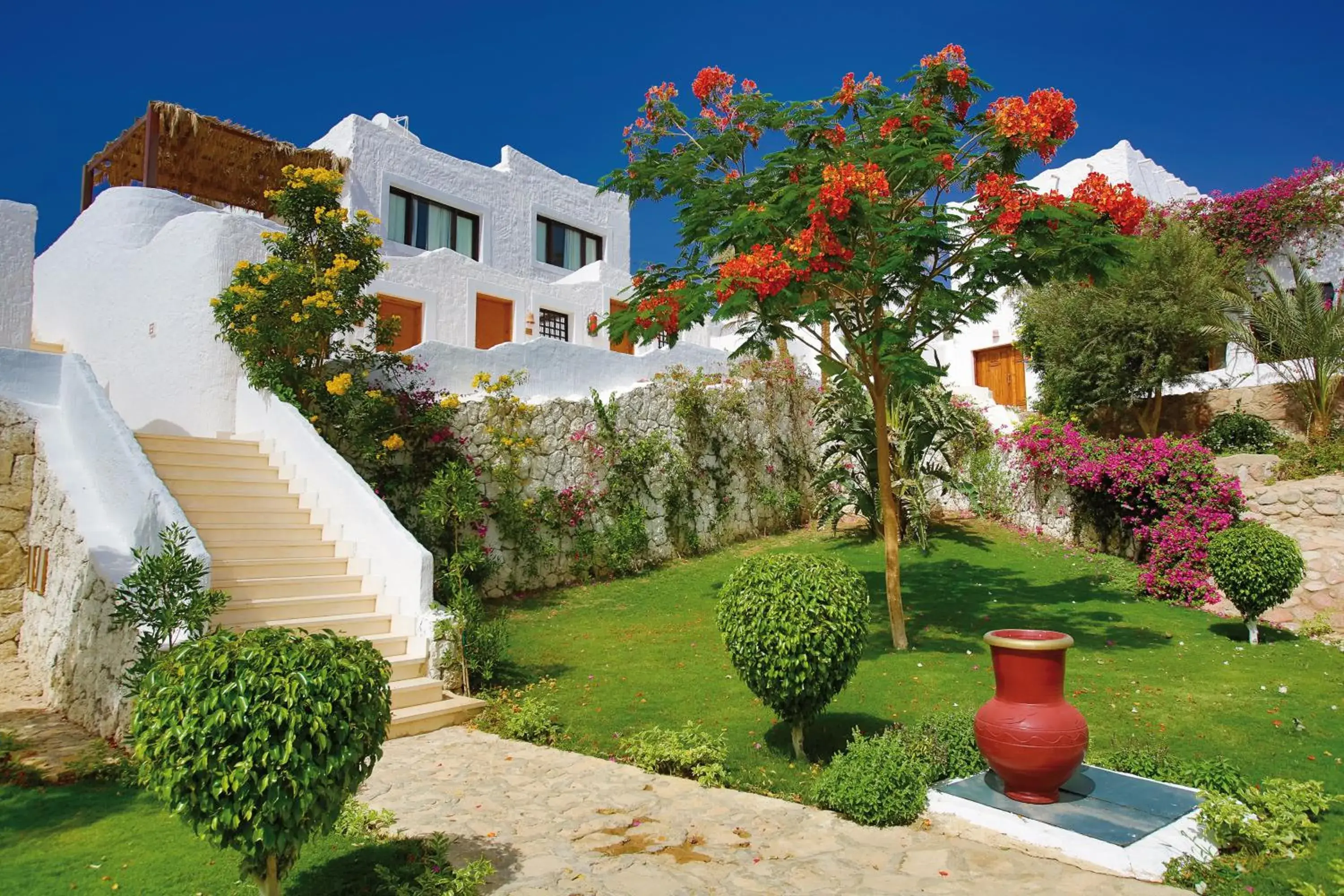 Property building in Sharm Club Beach Resort Property building in Sharm Club Beach Resort