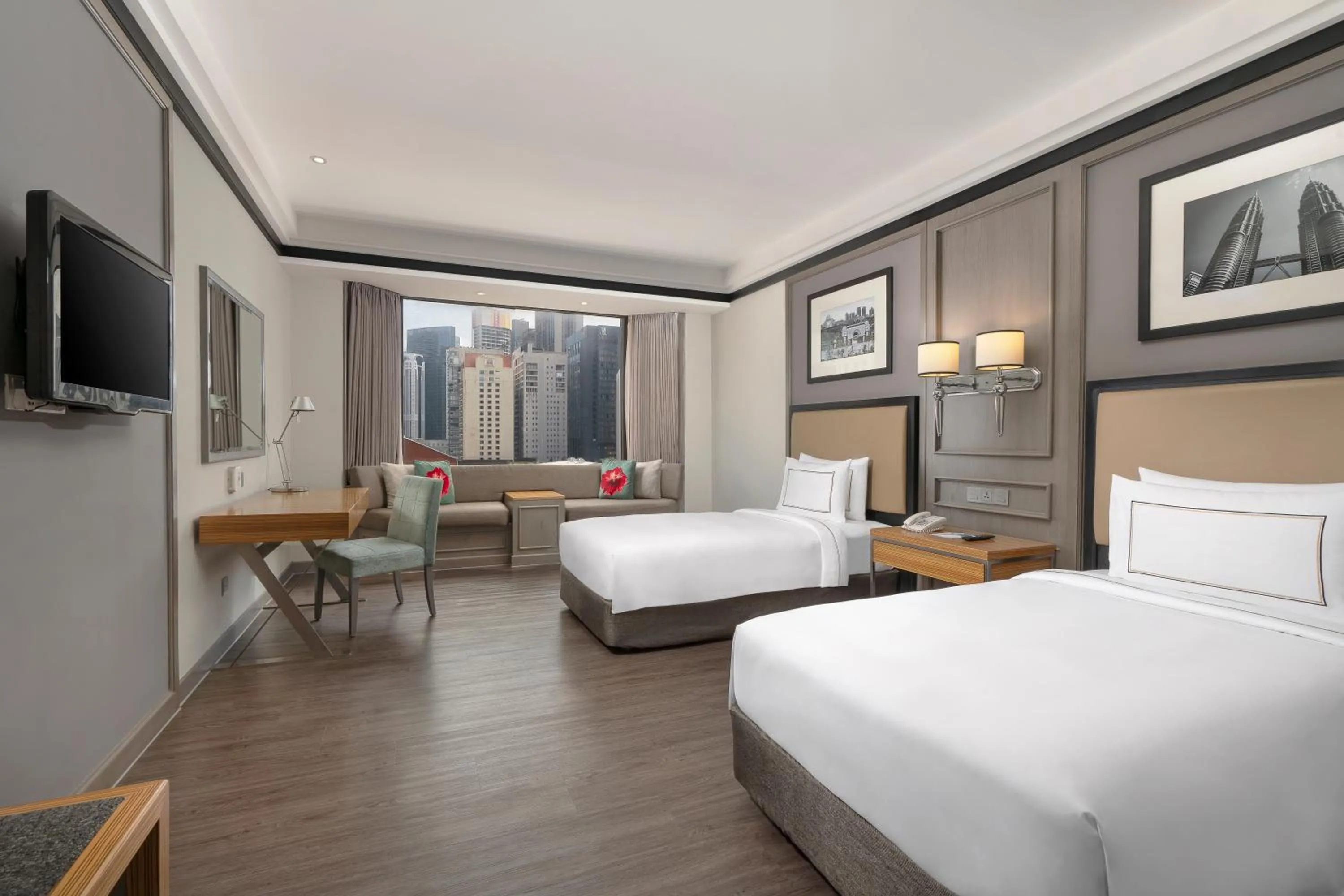 Bed in Meliá Kuala Lumpur