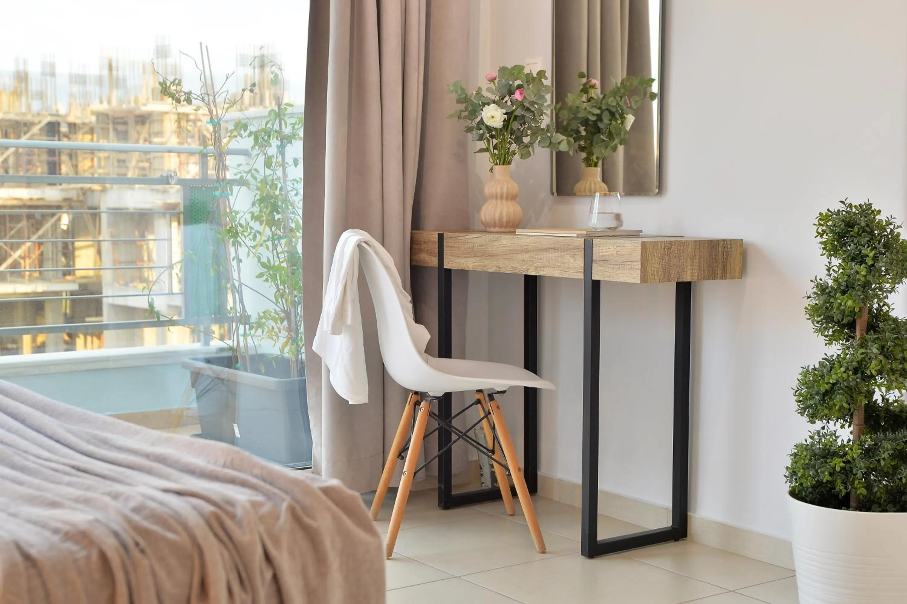 Bed in Alekos Apartments 1 - Νetflix & Comfort