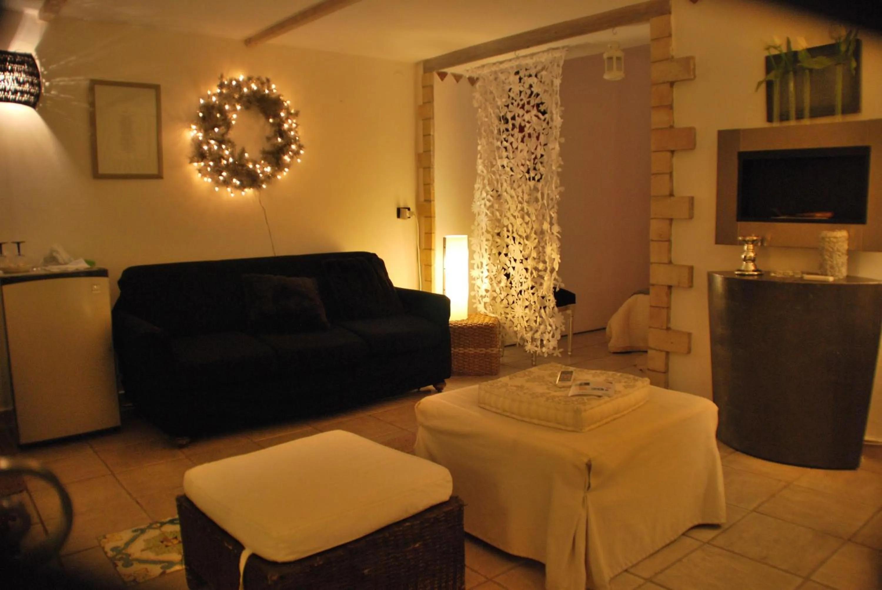 Seating area in Casa tipica siciliana patronale home BedandBreakfast TreMetriSoprailCielo Camere con vista, colazione interna in terrazzo panoramico