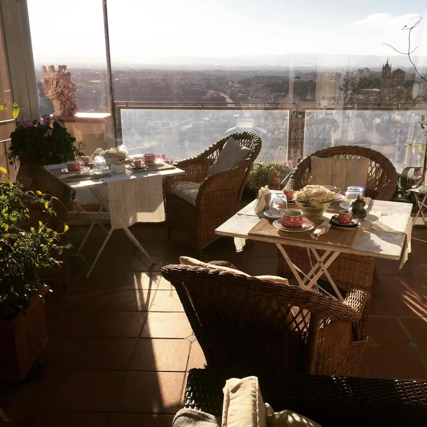 View (from property/room) in Casa tipica siciliana patronale home BedandBreakfast TreMetriSoprailCielo Camere con vista, colazione interna in terrazzo panoramico