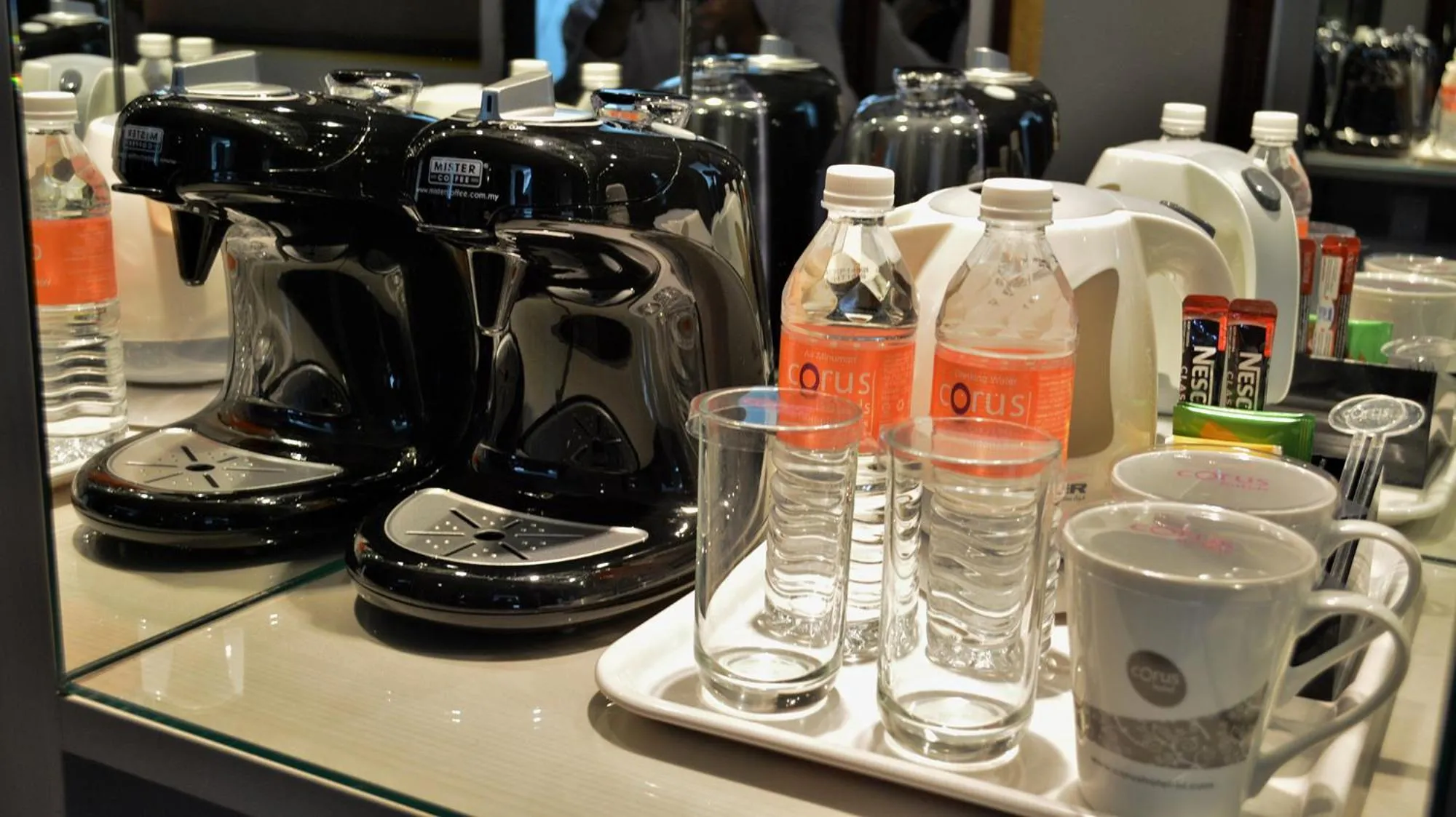 Coffee/tea facilities in Corus KLCC