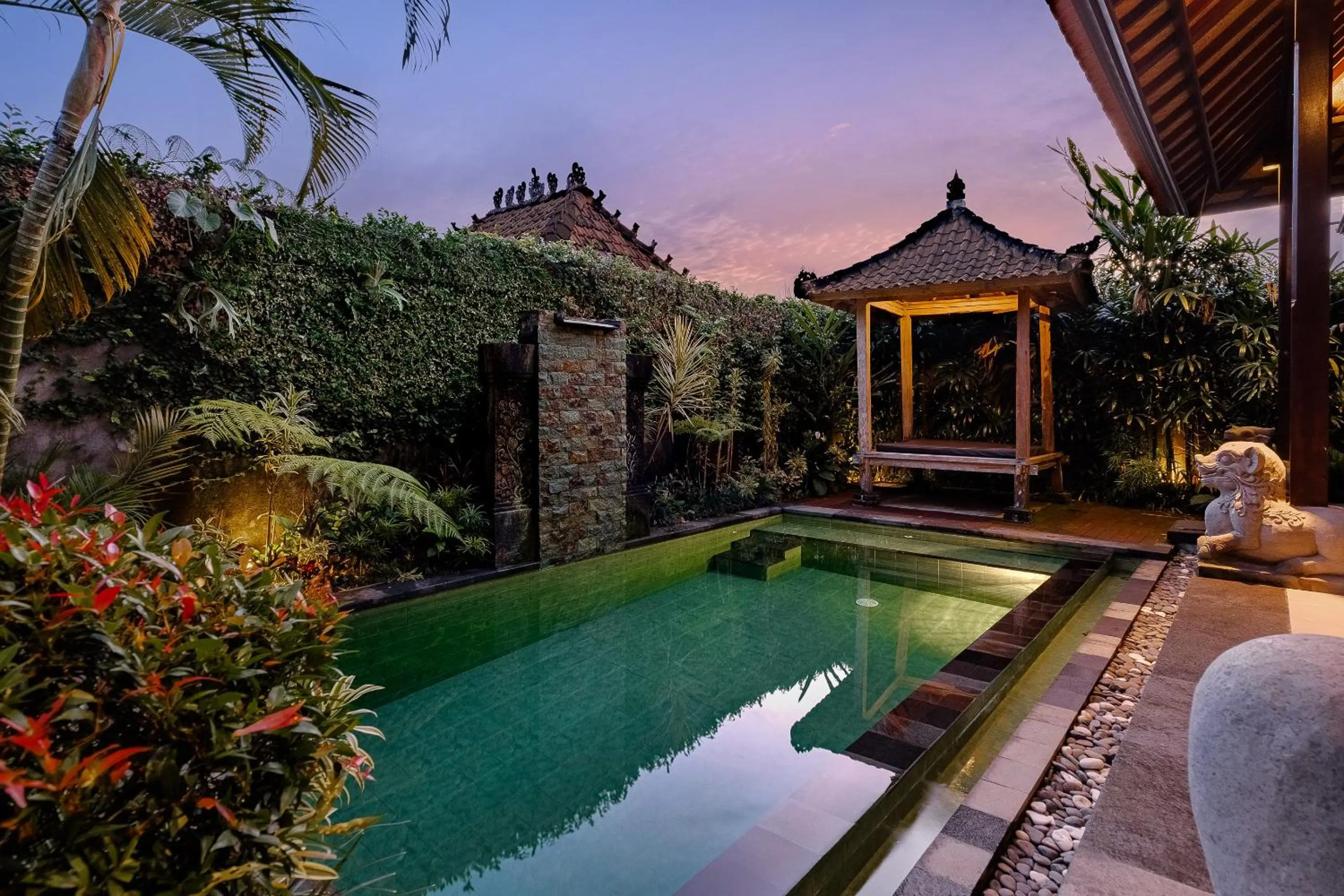 Patio in Pratiwi Ubud Villa