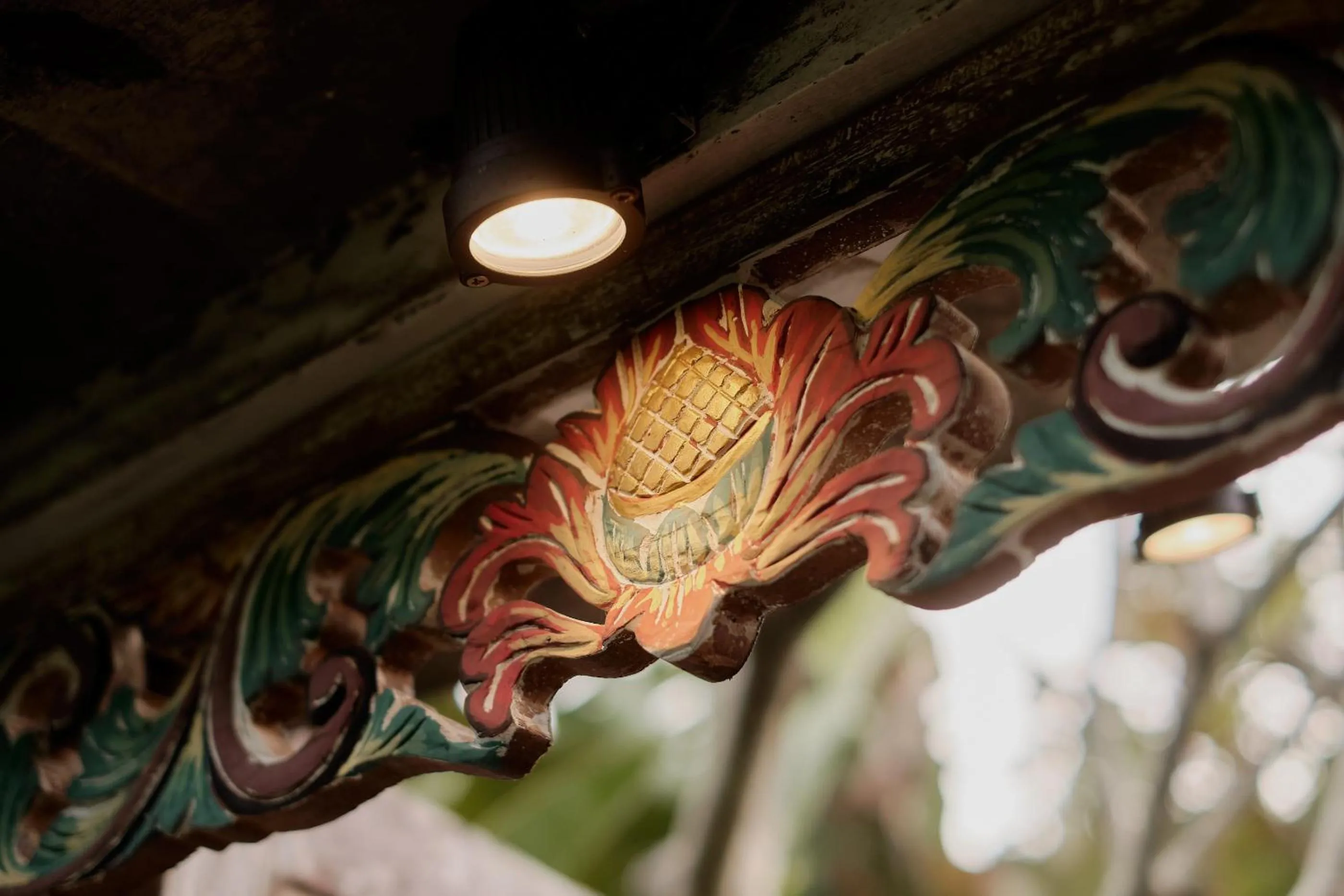 Decorative detail in Pratiwi Ubud Villa