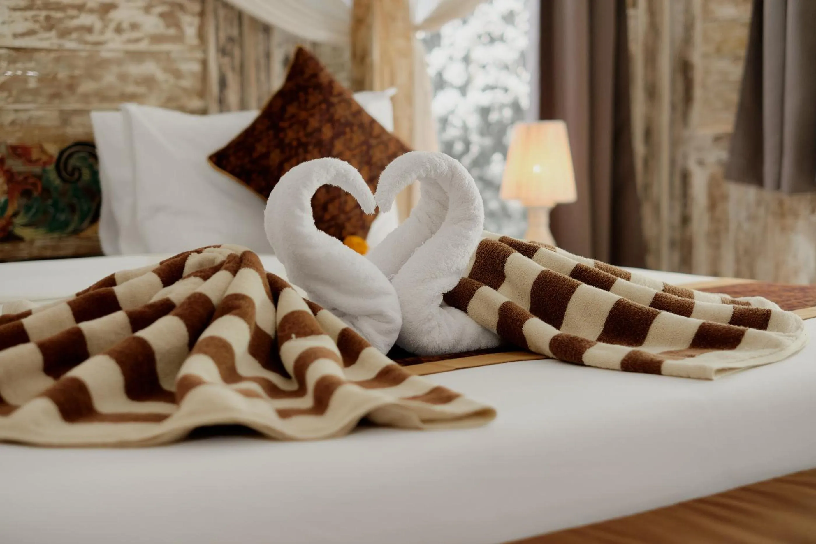 Bed in Pratiwi Ubud Villa