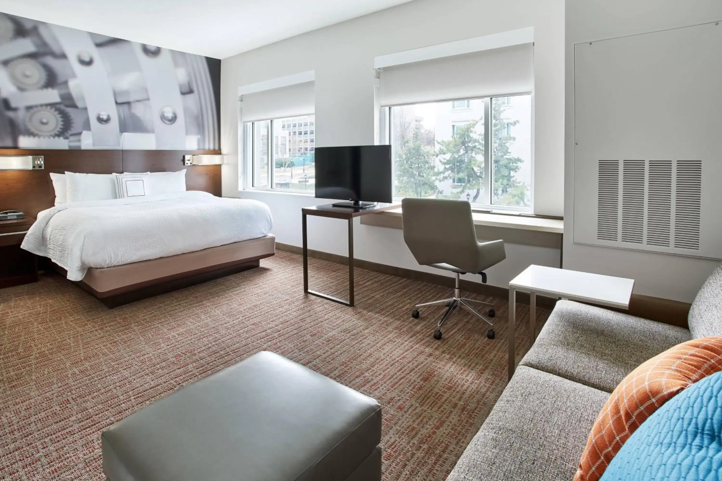 King Room with Sofa Bed in Residence Inn by Marriott Wilmington Downtown King Room with Sofa Bed in Residence Inn by Marriott Wilmington Downtown