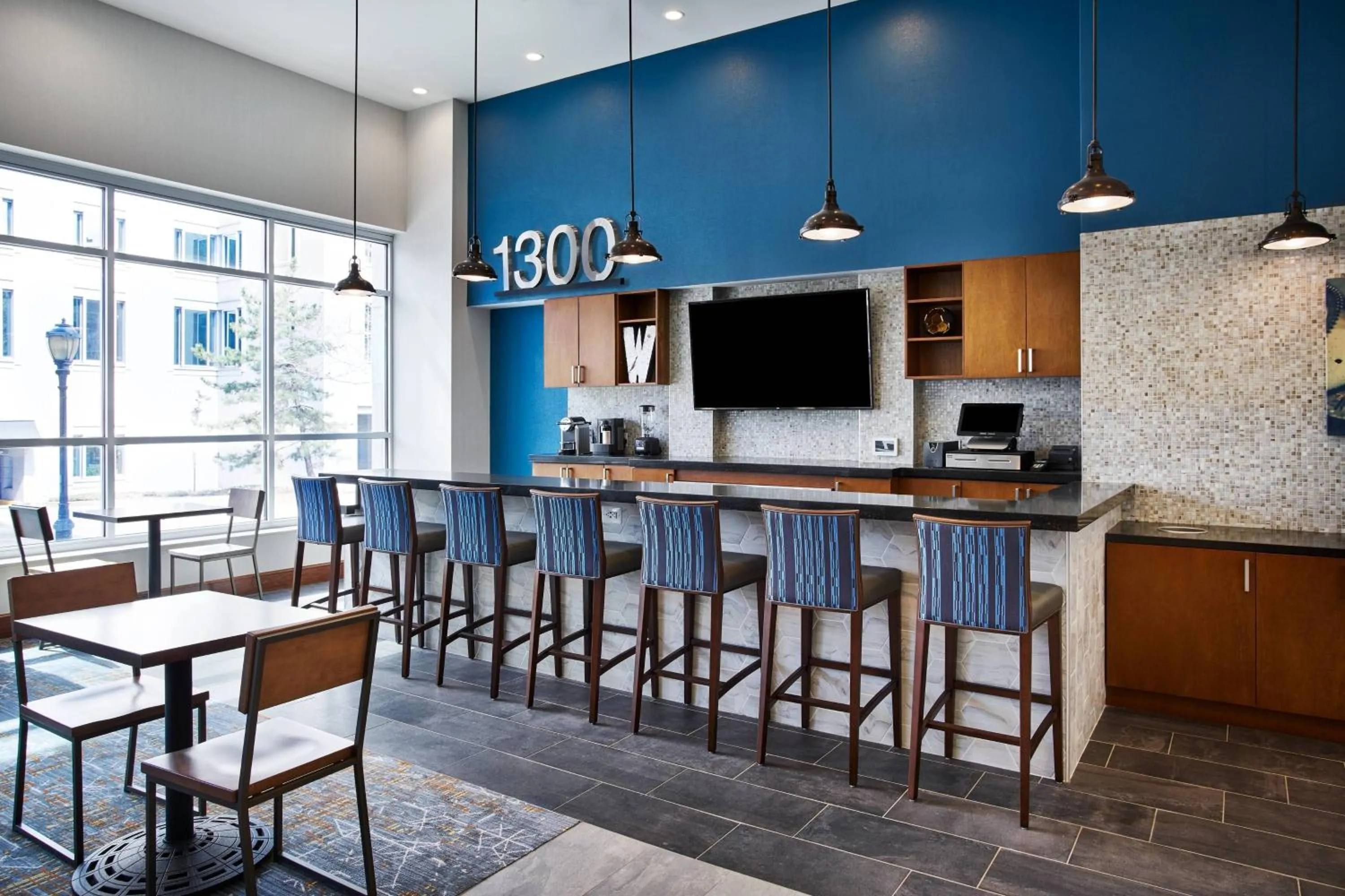 Lounge or bar in Residence Inn by Marriott Wilmington Downtown