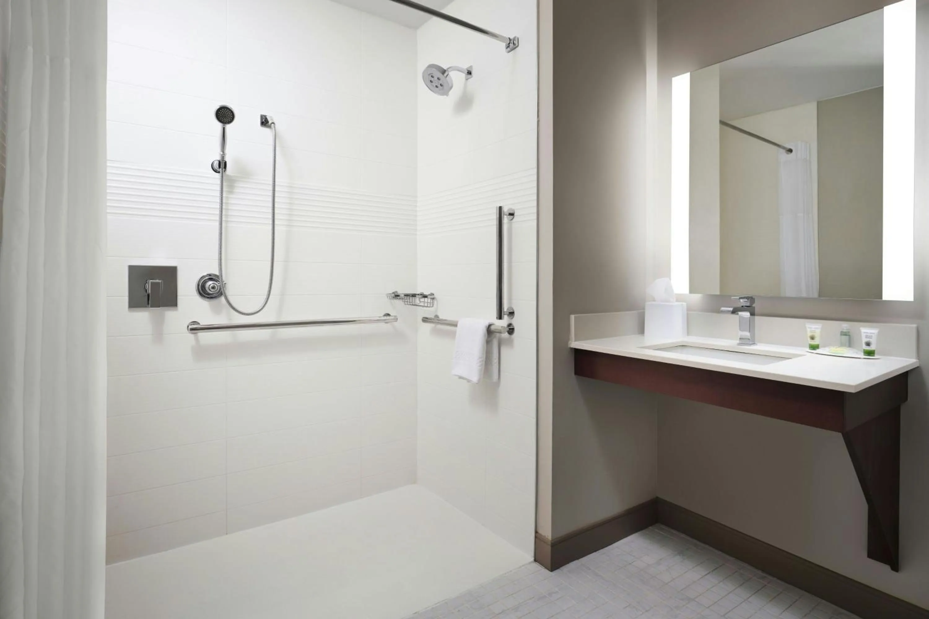 Bathroom in TownePlace Suites by Marriott New Orleans Downtown/Canal Street