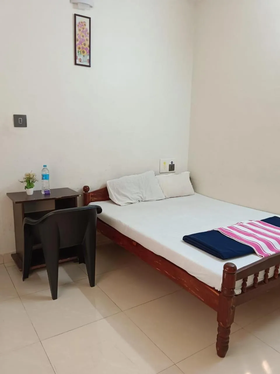 Bed in Athirappilly Ambady Resort