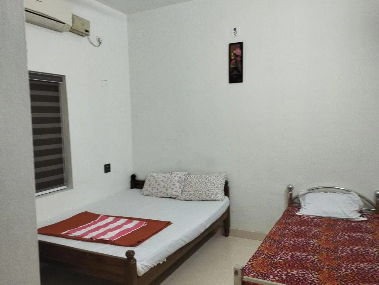 Bed in Athirappilly Ambady Resort