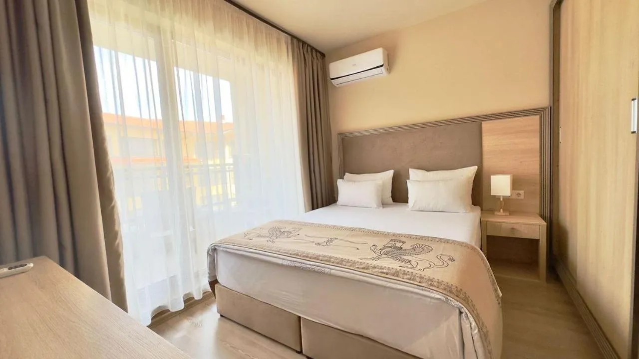 Bedroom, Bed in Argisht Partez Hotel ALL INCLUSIVE & BEACH BAR REBLS