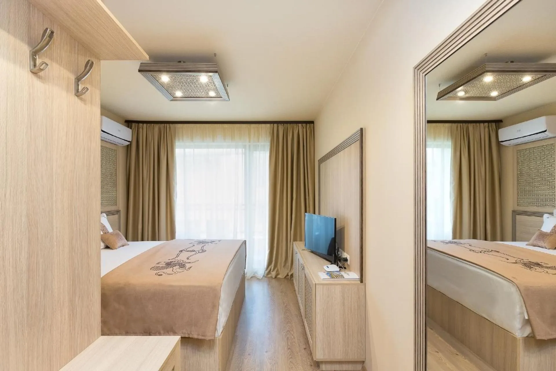 Bed in Argisht Partez Hotel ALL INCLUSIVE & BEACH BAR REBLS