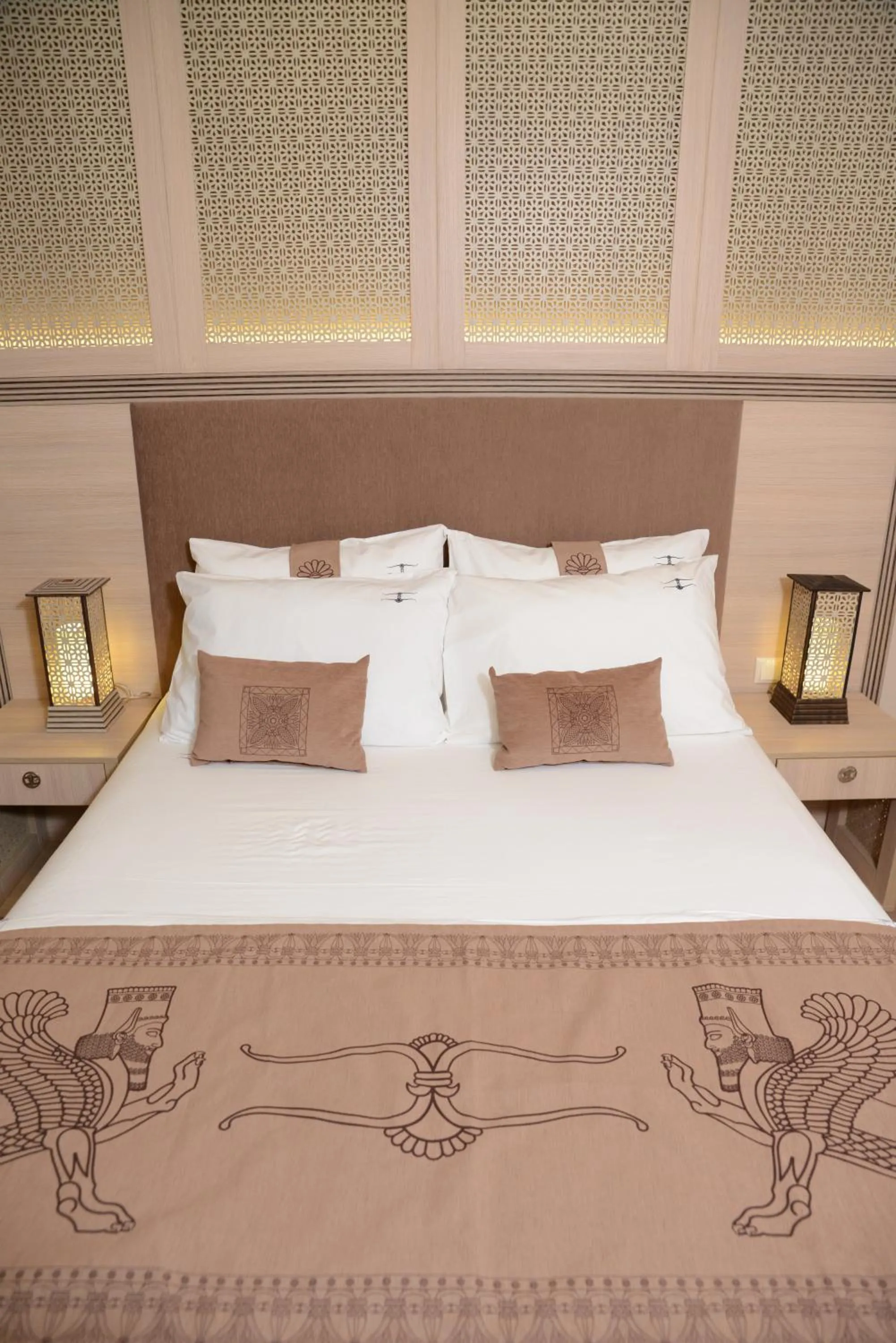 Bed in Argisht Partez Hotel ALL INCLUSIVE & BEACH BAR REBLS