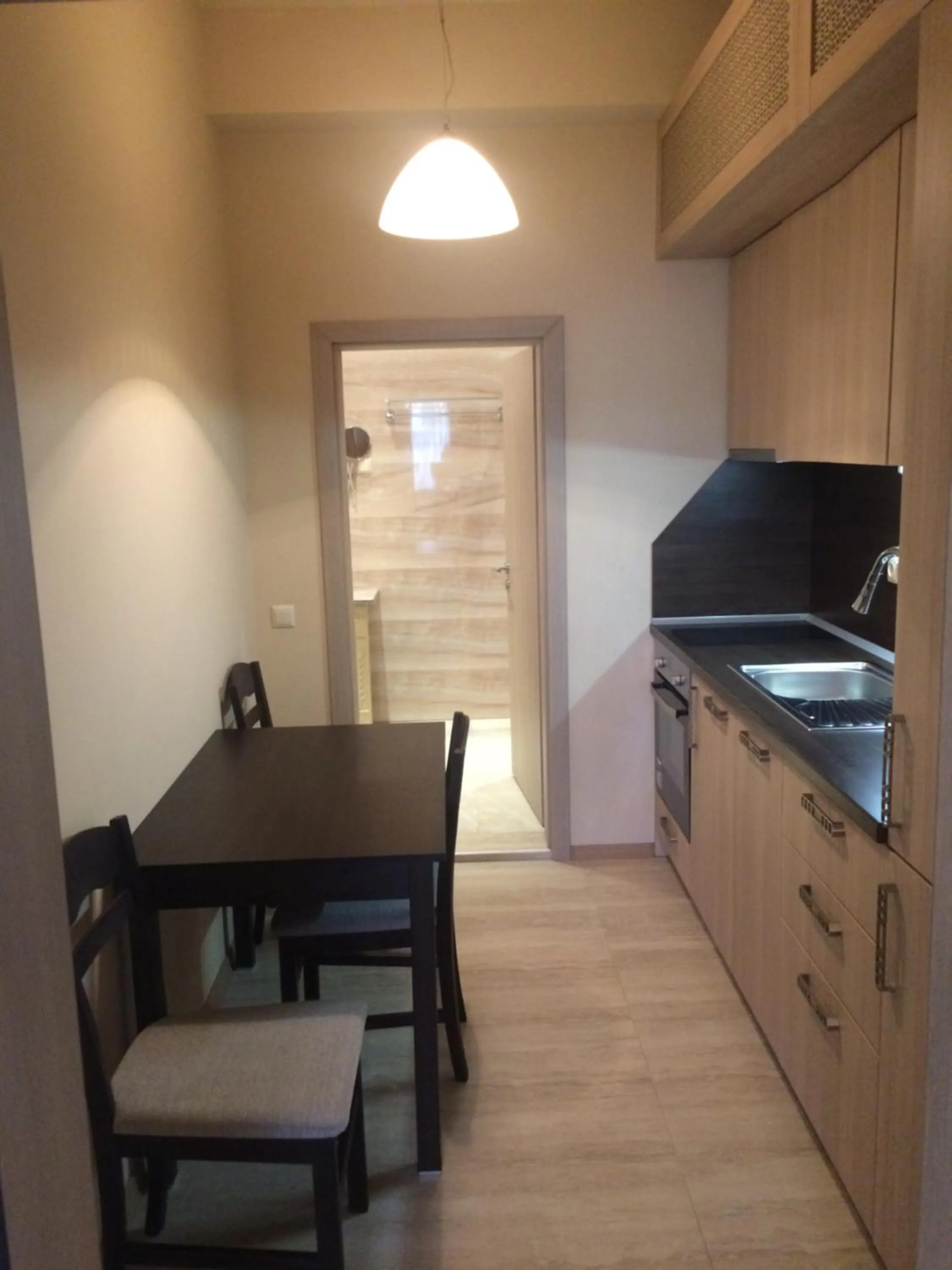 Kitchen or kitchenette in Argisht Partez Hotel ALL INCLUSIVE & BEACH BAR REBLS