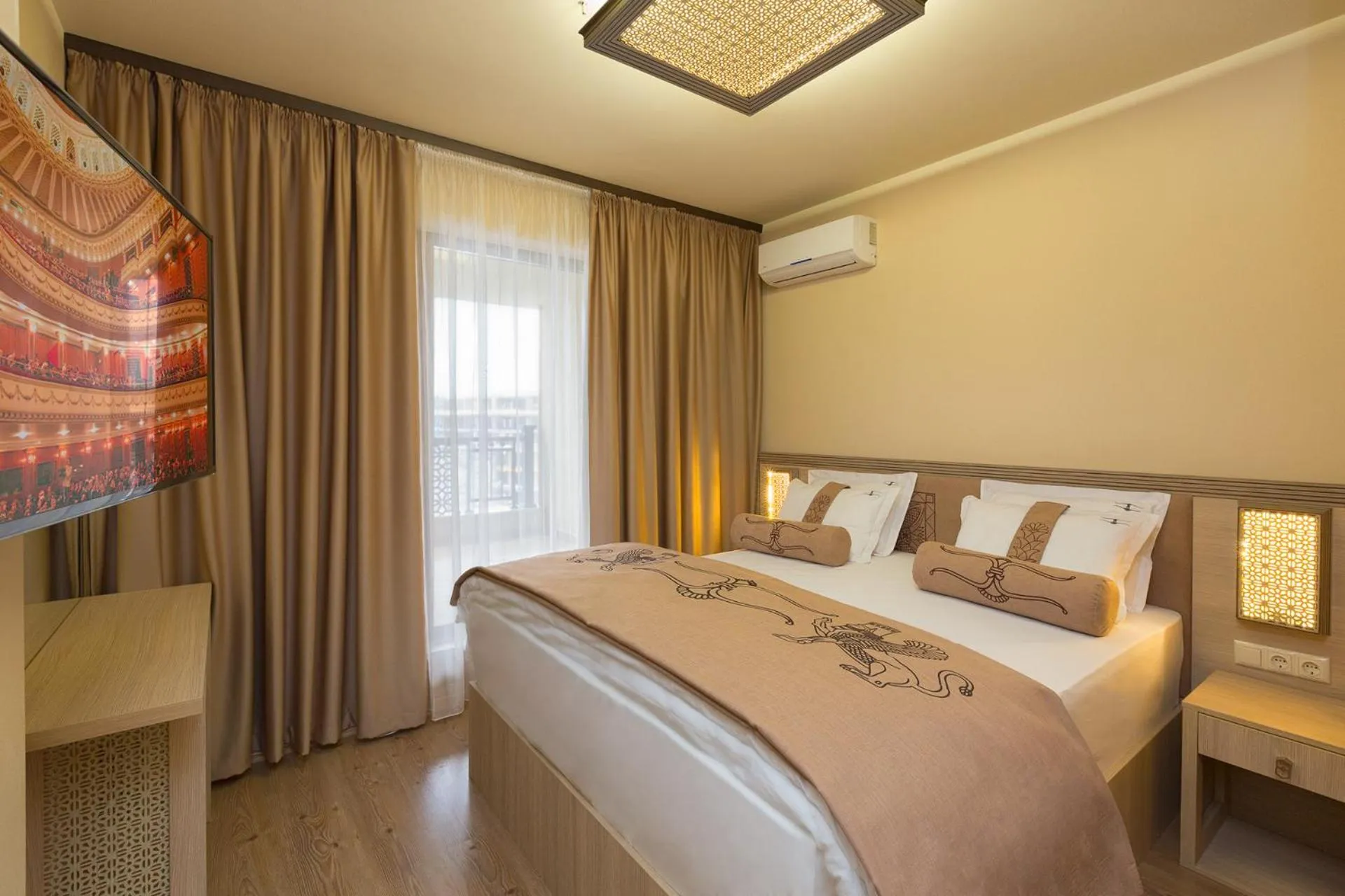 Bedroom, Bed in Argisht Partez Hotel ALL INCLUSIVE & BEACH BAR REBLS