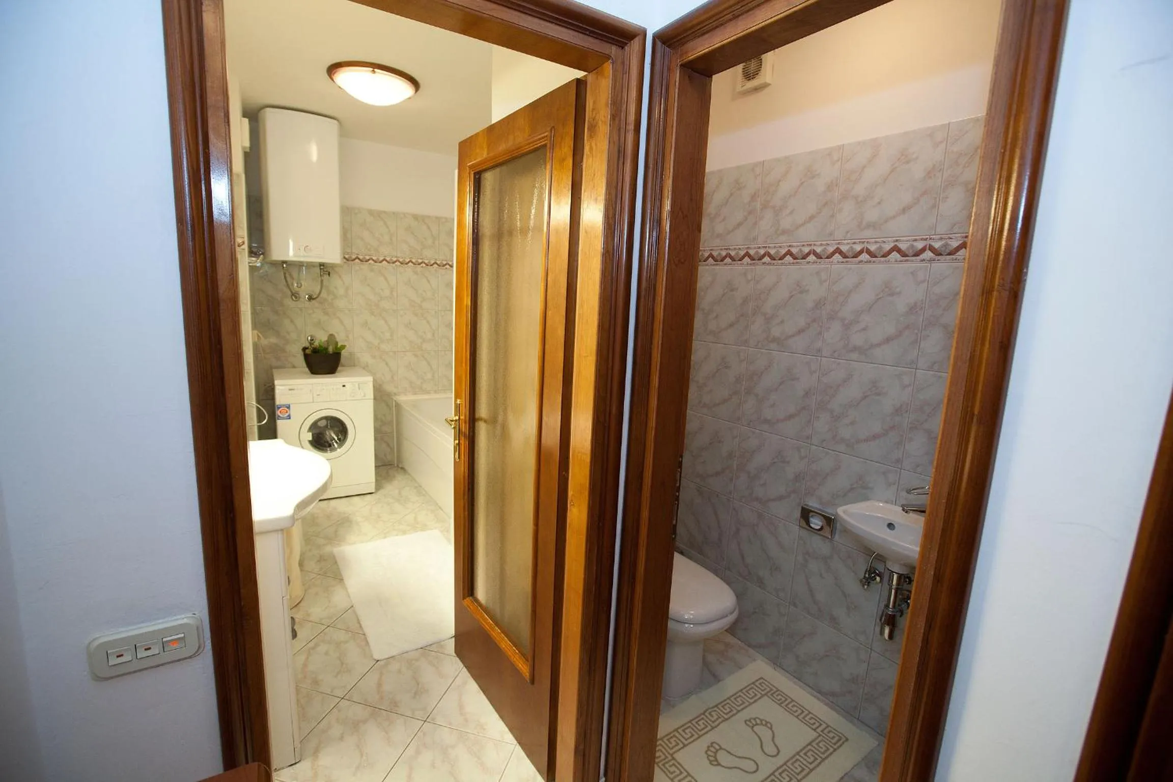 Toilet in Apartments Villa Castello