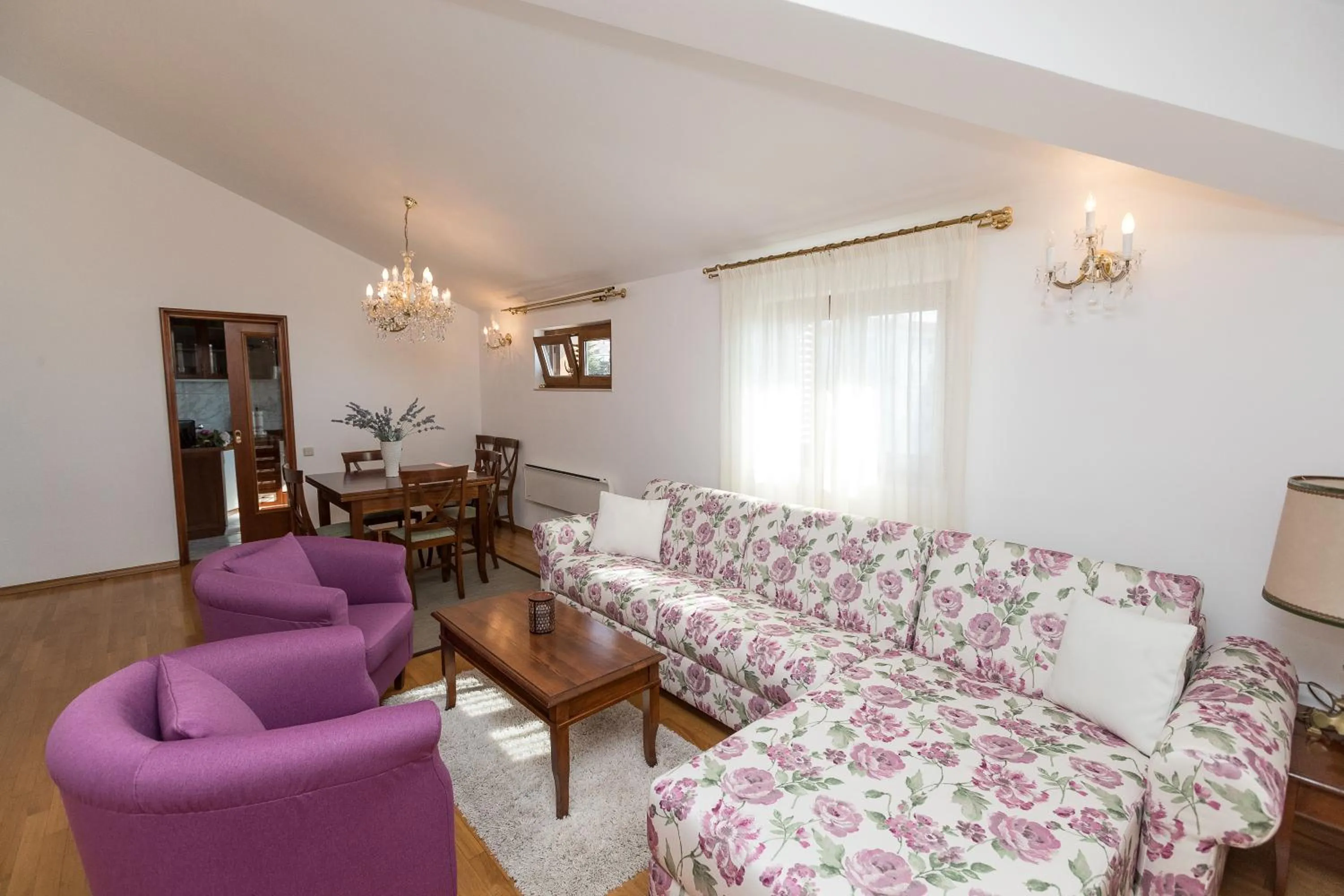 Living room in Apartments Villa Castello
