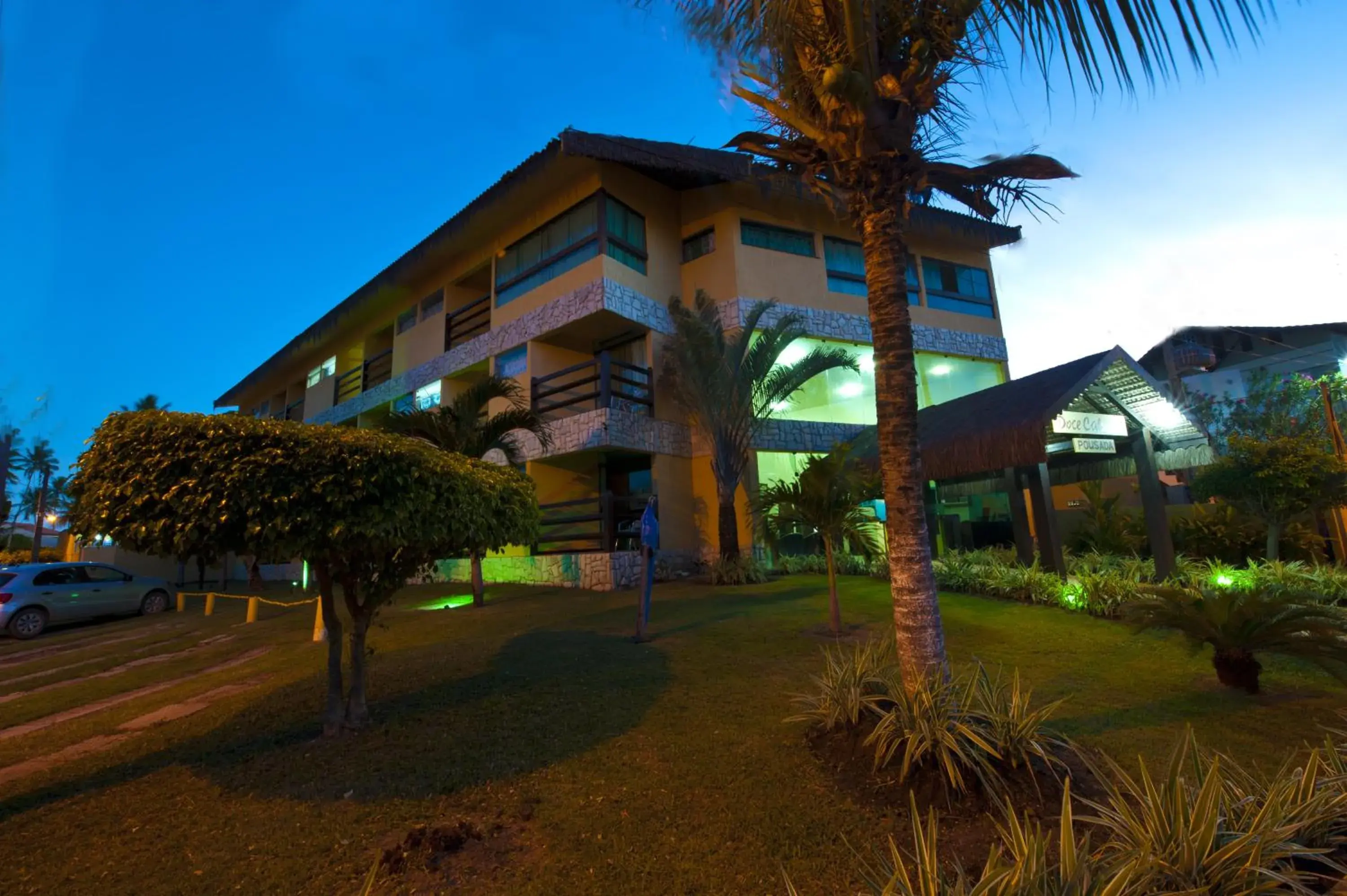 Facade/entrance in Pousada Doce Cabana Facade/entrance in Pousada Doce Cabana