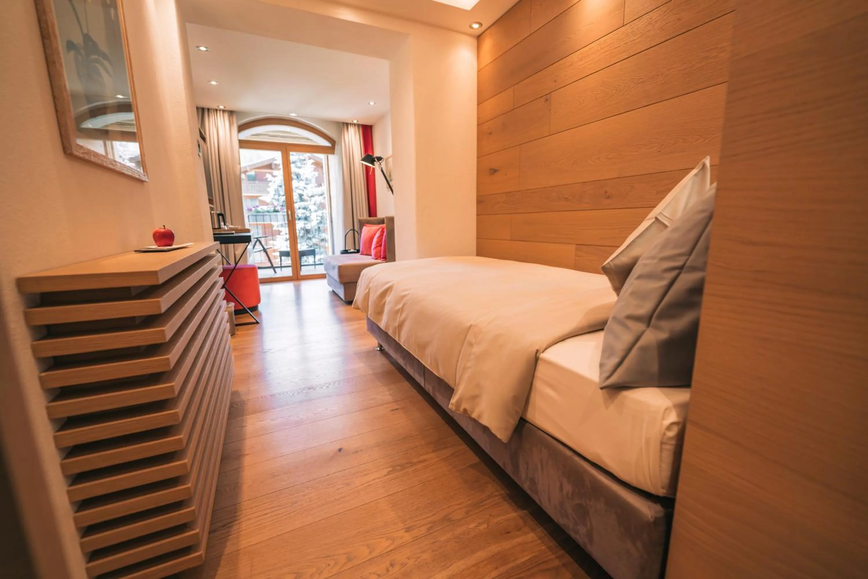 Bed in Hotel Eden Wellness