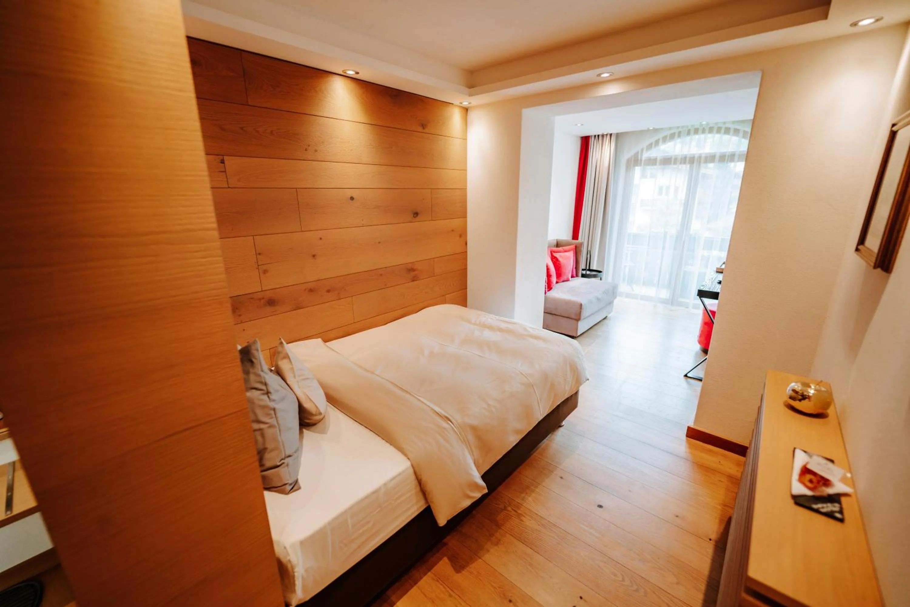 Bed in Hotel Eden Wellness