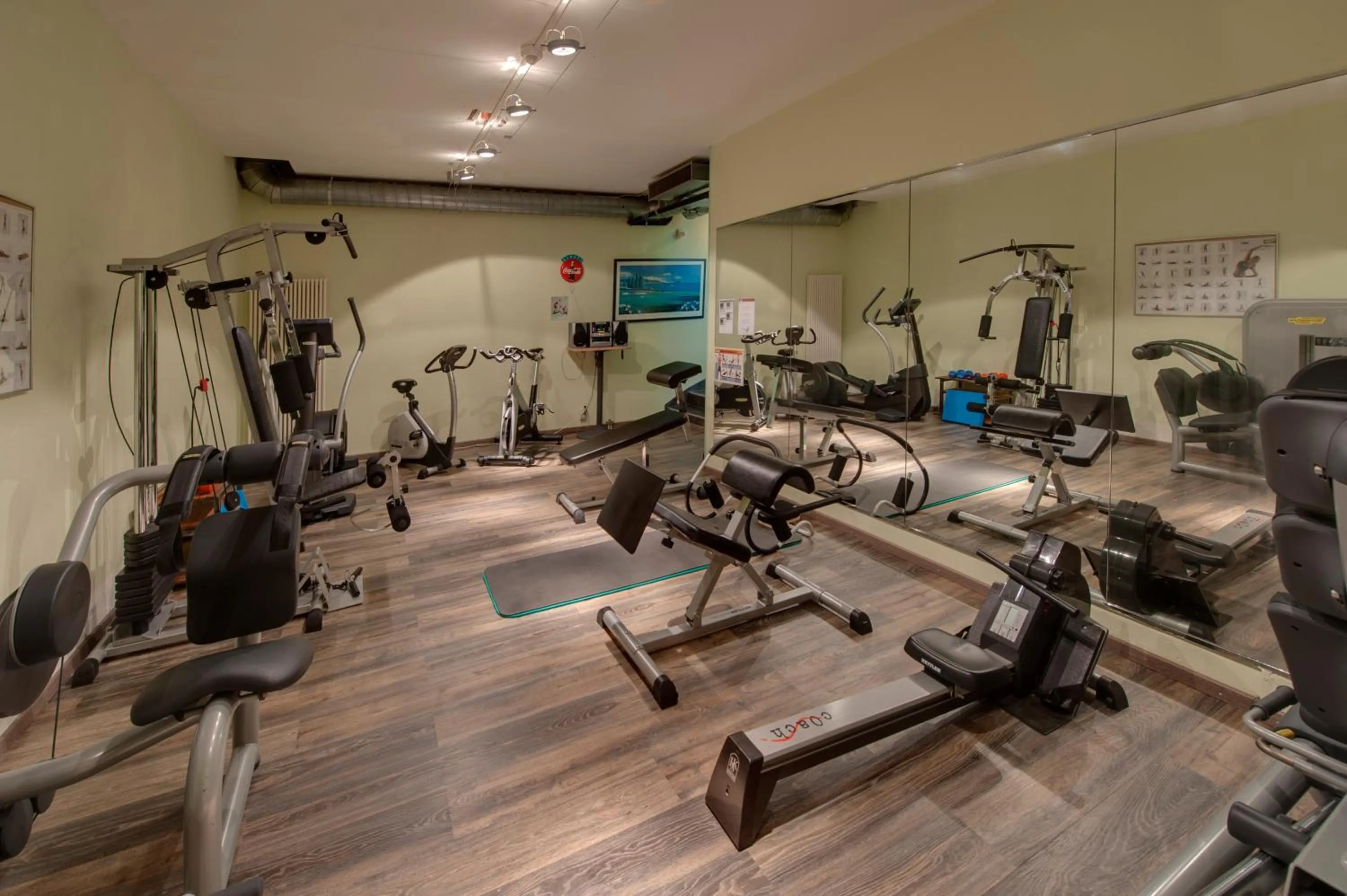 Fitness centre/facilities in Hotel Eden Wellness