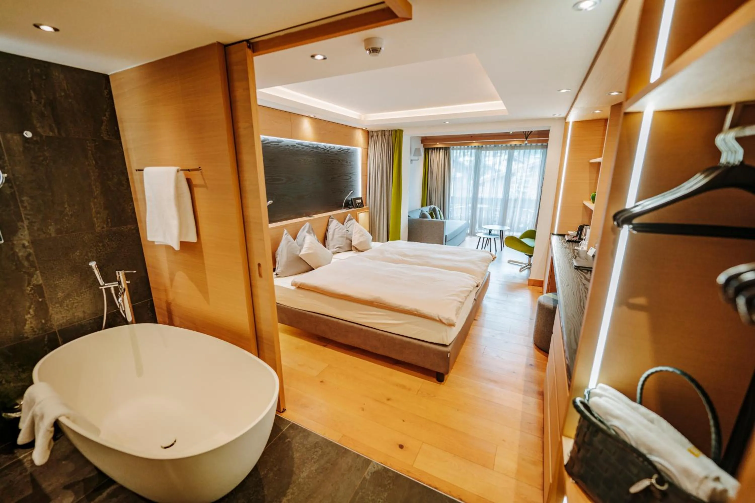 Bed in Hotel Eden Wellness