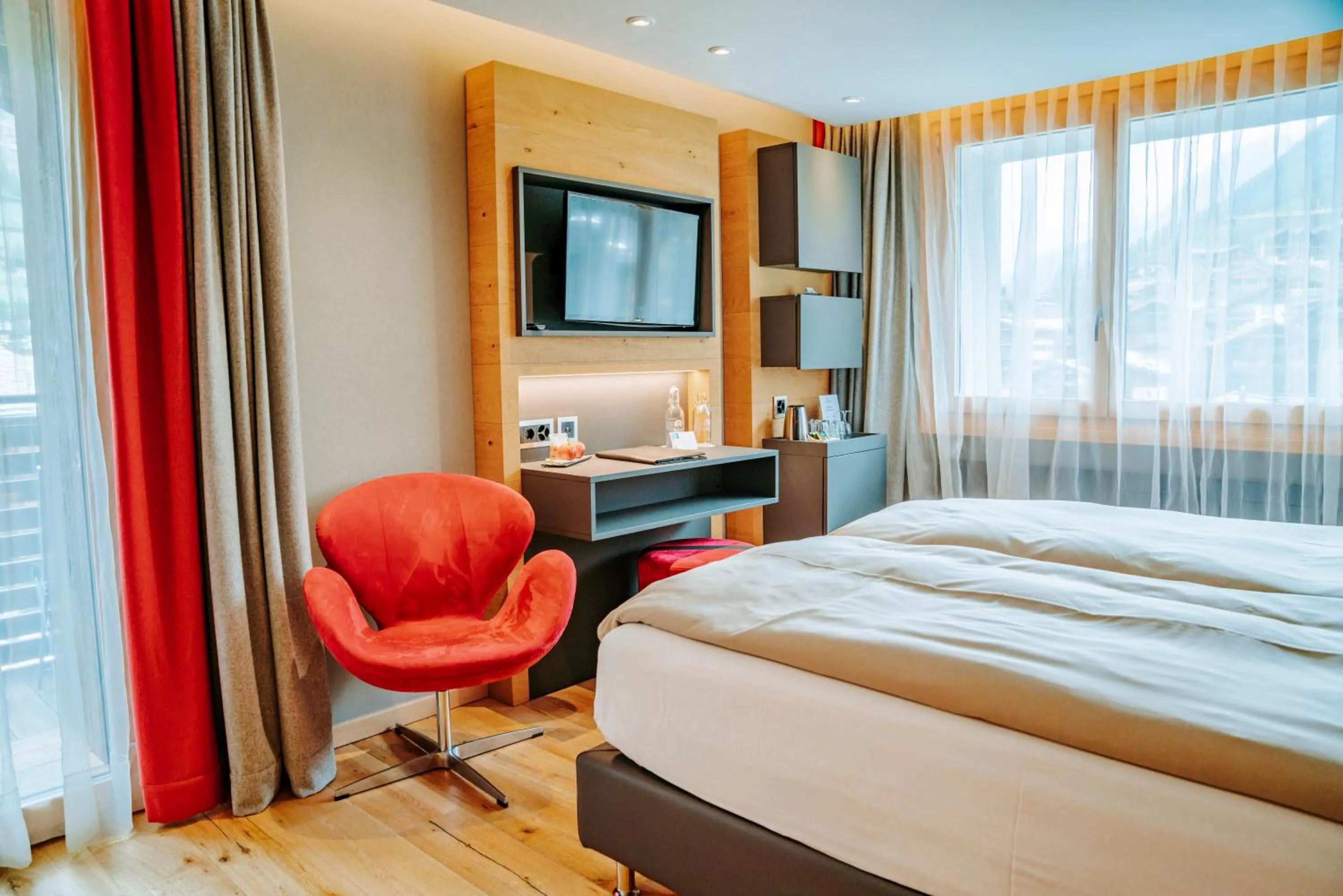 Bed in Hotel Eden Wellness