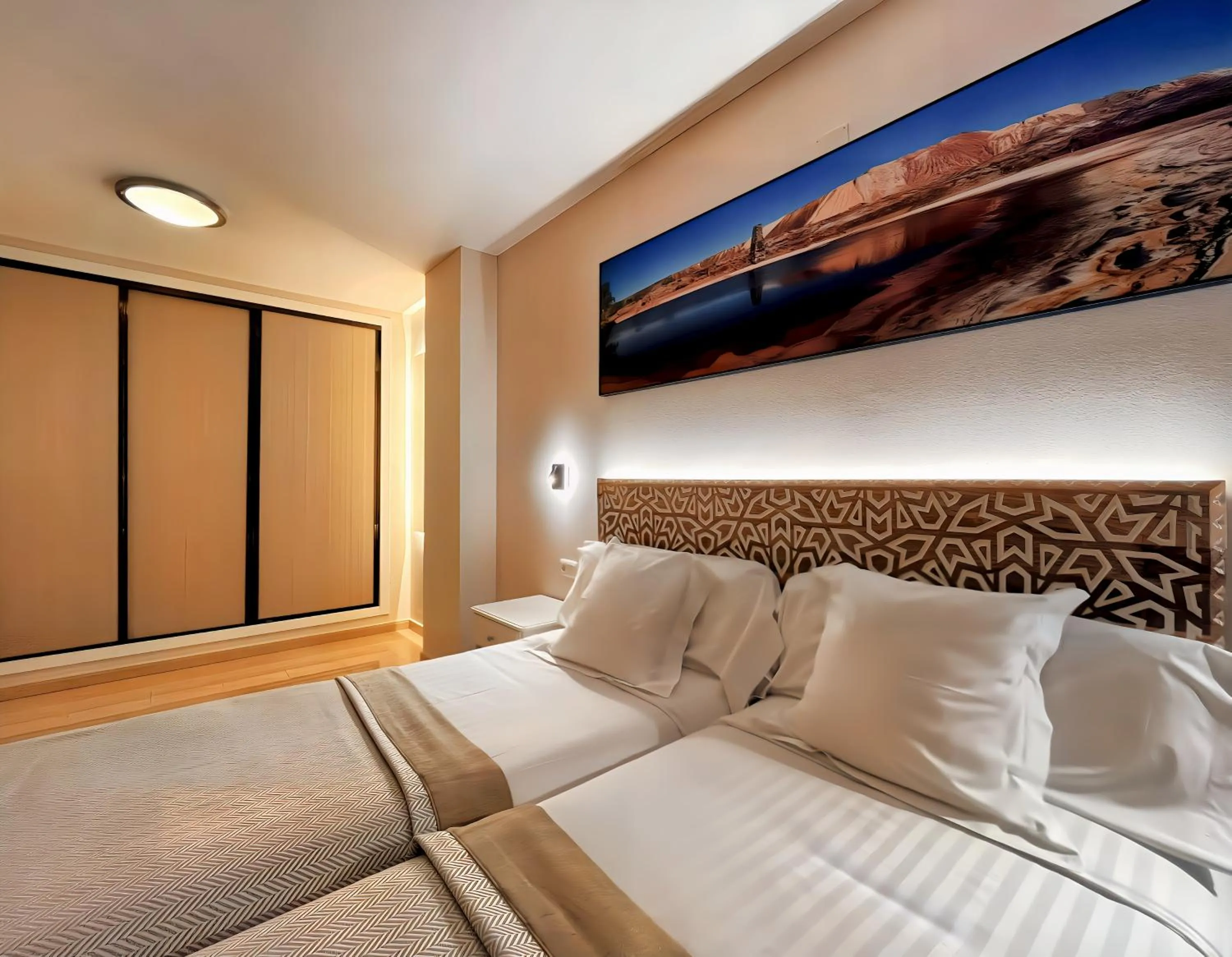 Bed in Fuengirola Beach Apartamentos Turísticos