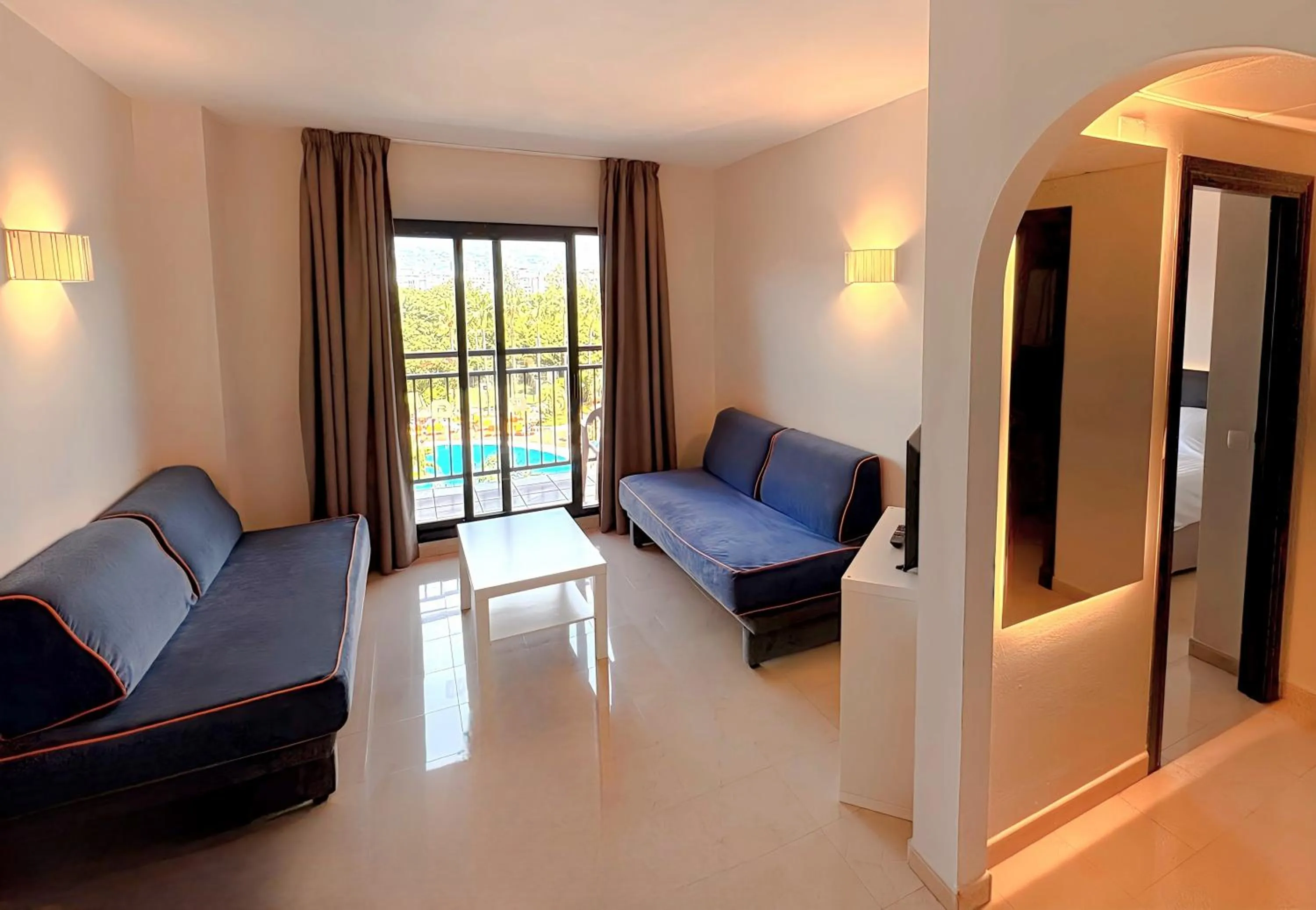 Living room in Fuengirola Beach Apartamentos Turísticos