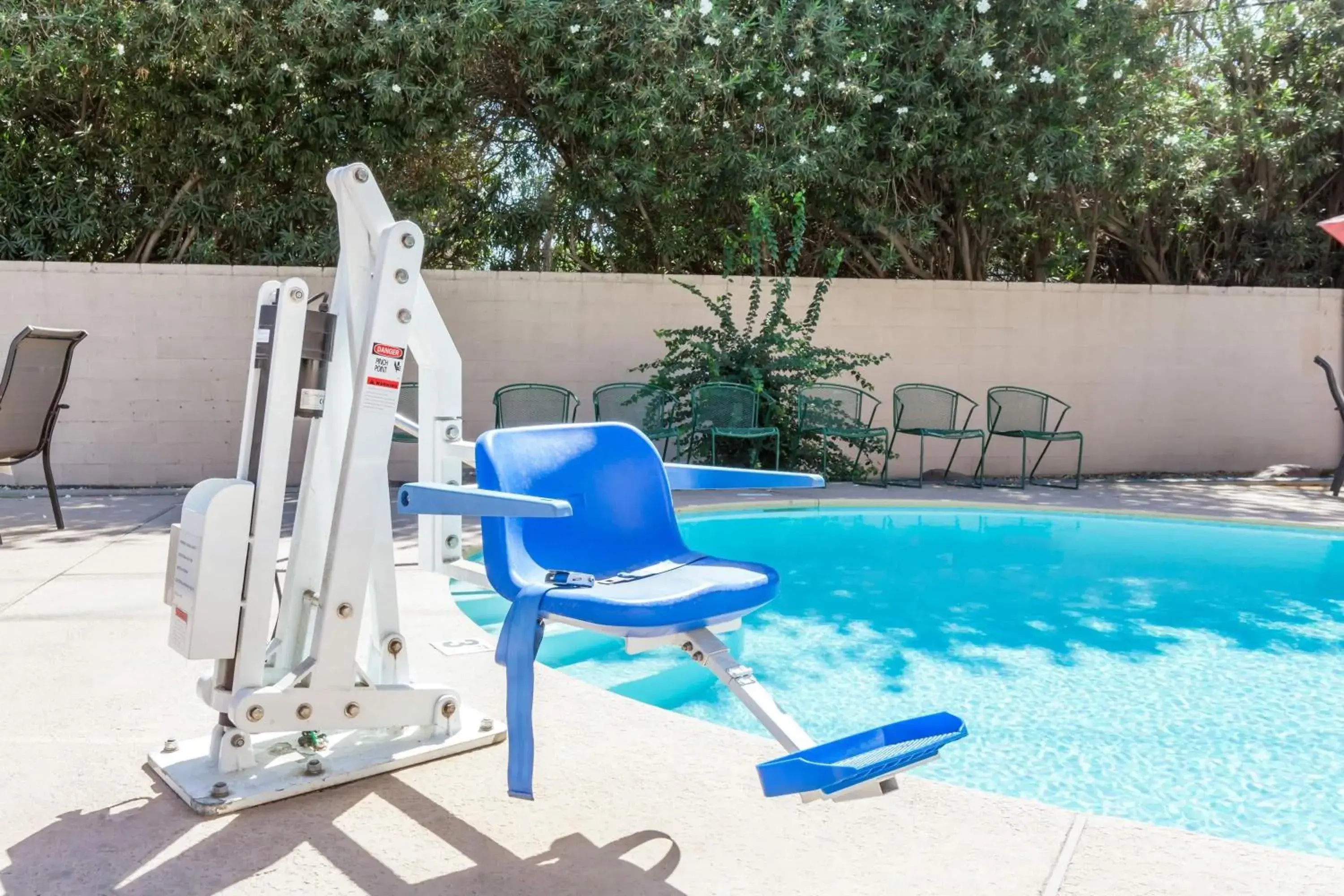 Pool view in Super 8 by Wyndham Visalia Pool view in Super 8 by Wyndham Visalia