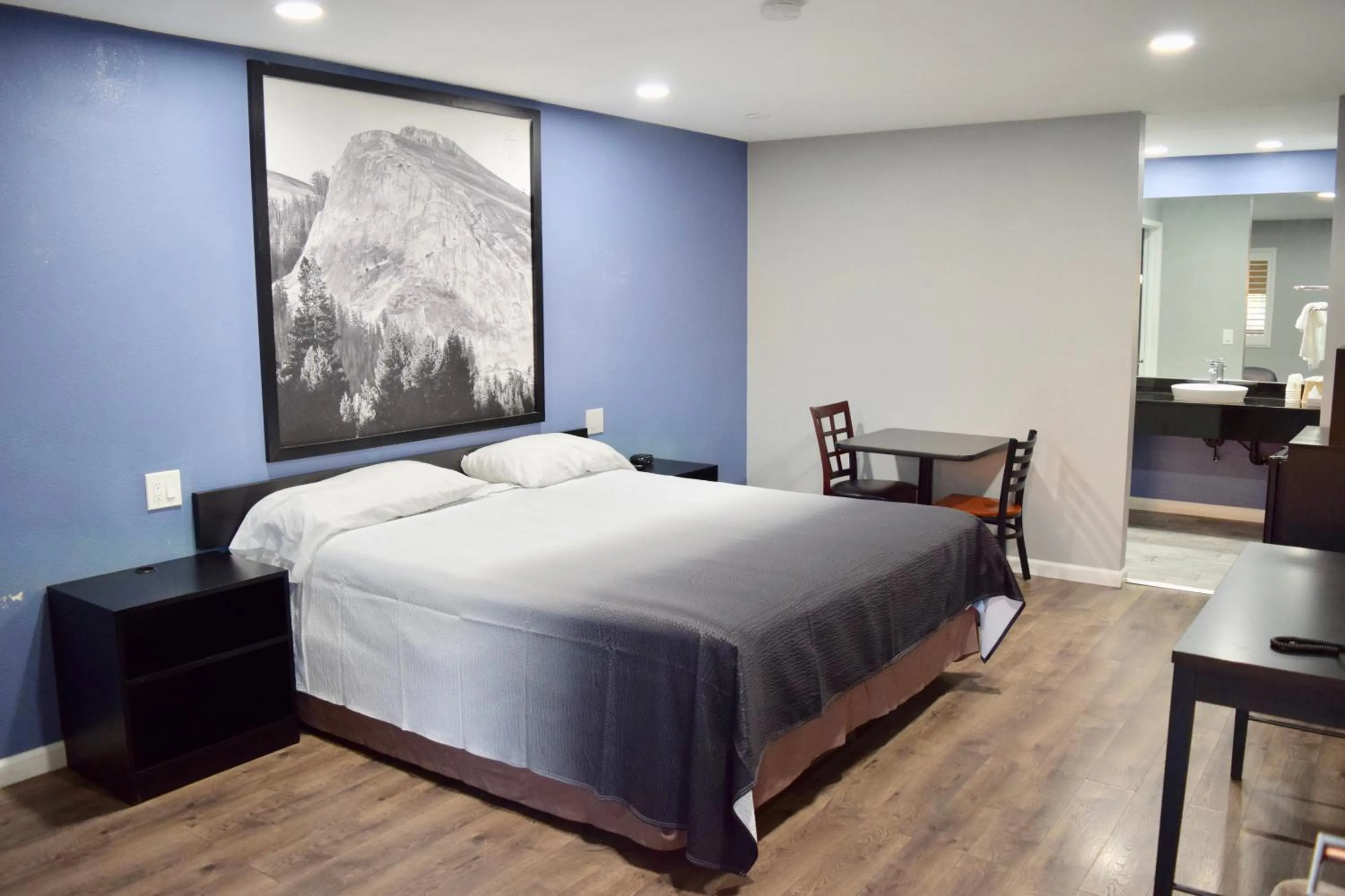 Bed in Super 8 by Wyndham Visalia