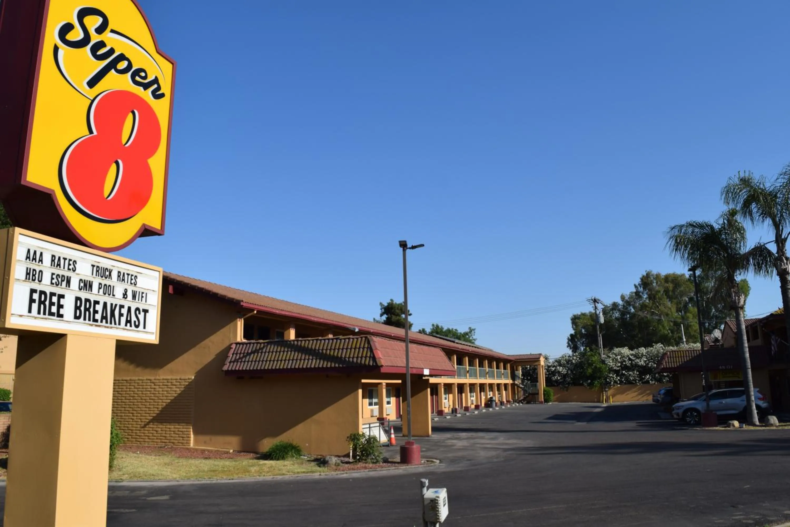 Property building in Super 8 by Wyndham Visalia