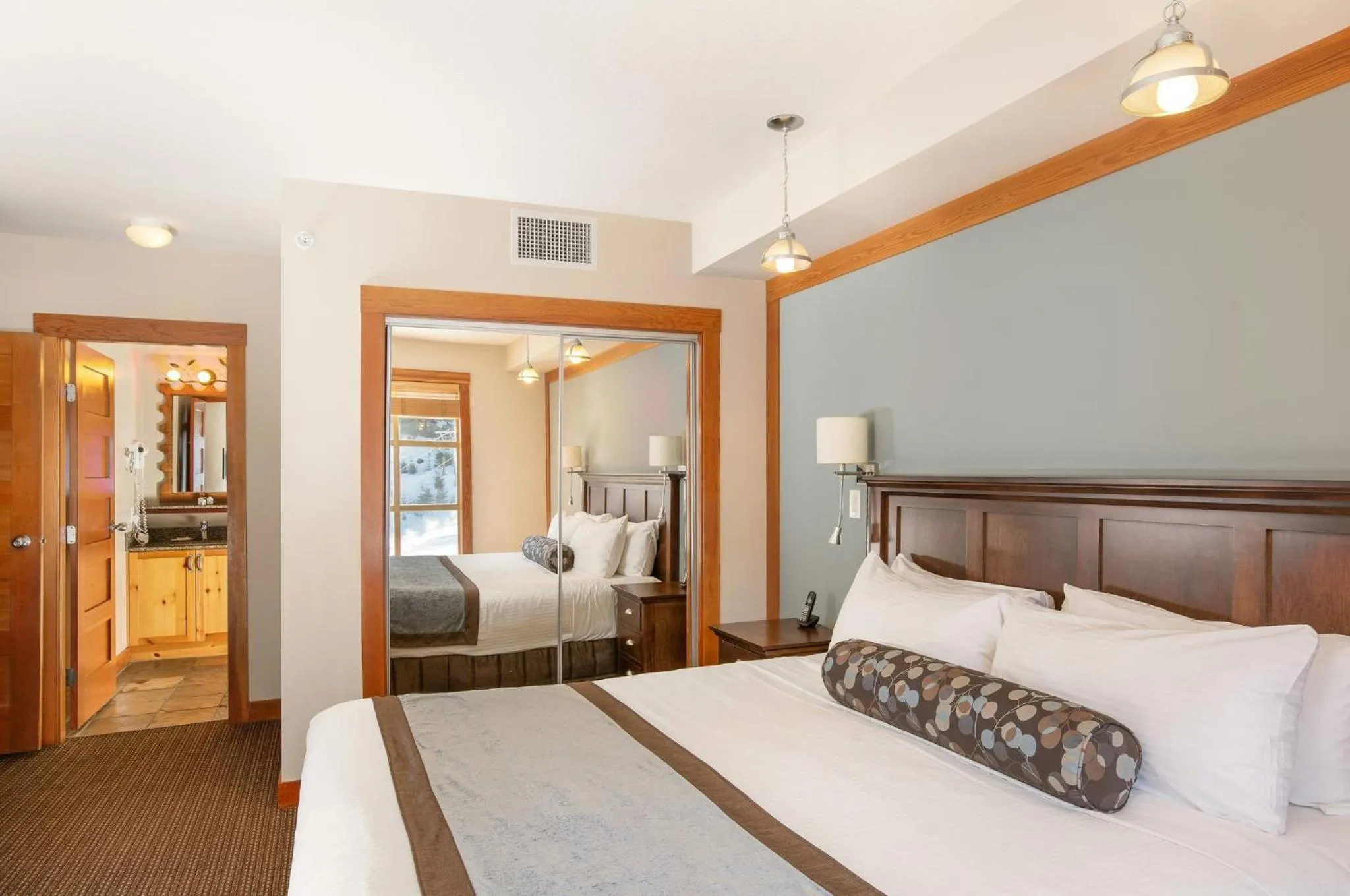 Bedroom, Bed in Legends Whistler, by Lodging Ovations