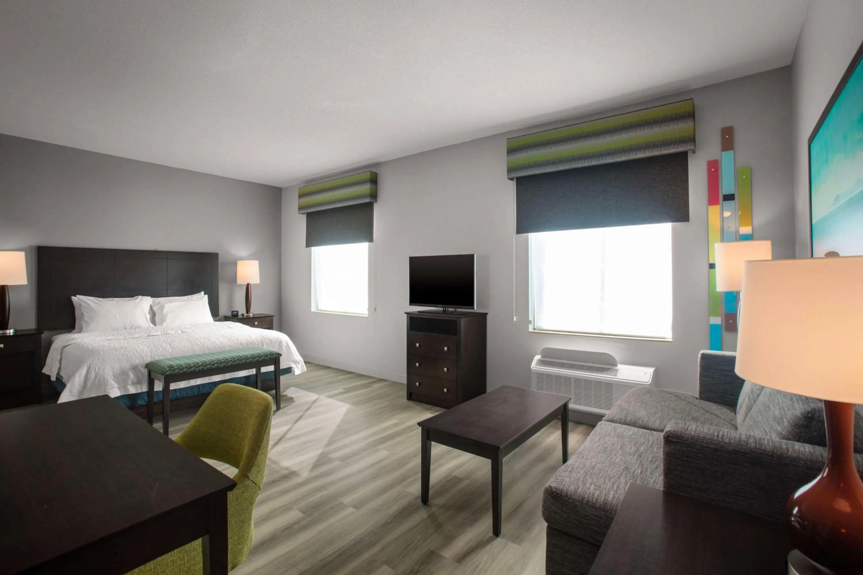 Bedroom, Bed in Hampton Inn & Suites Homestead Miami South
