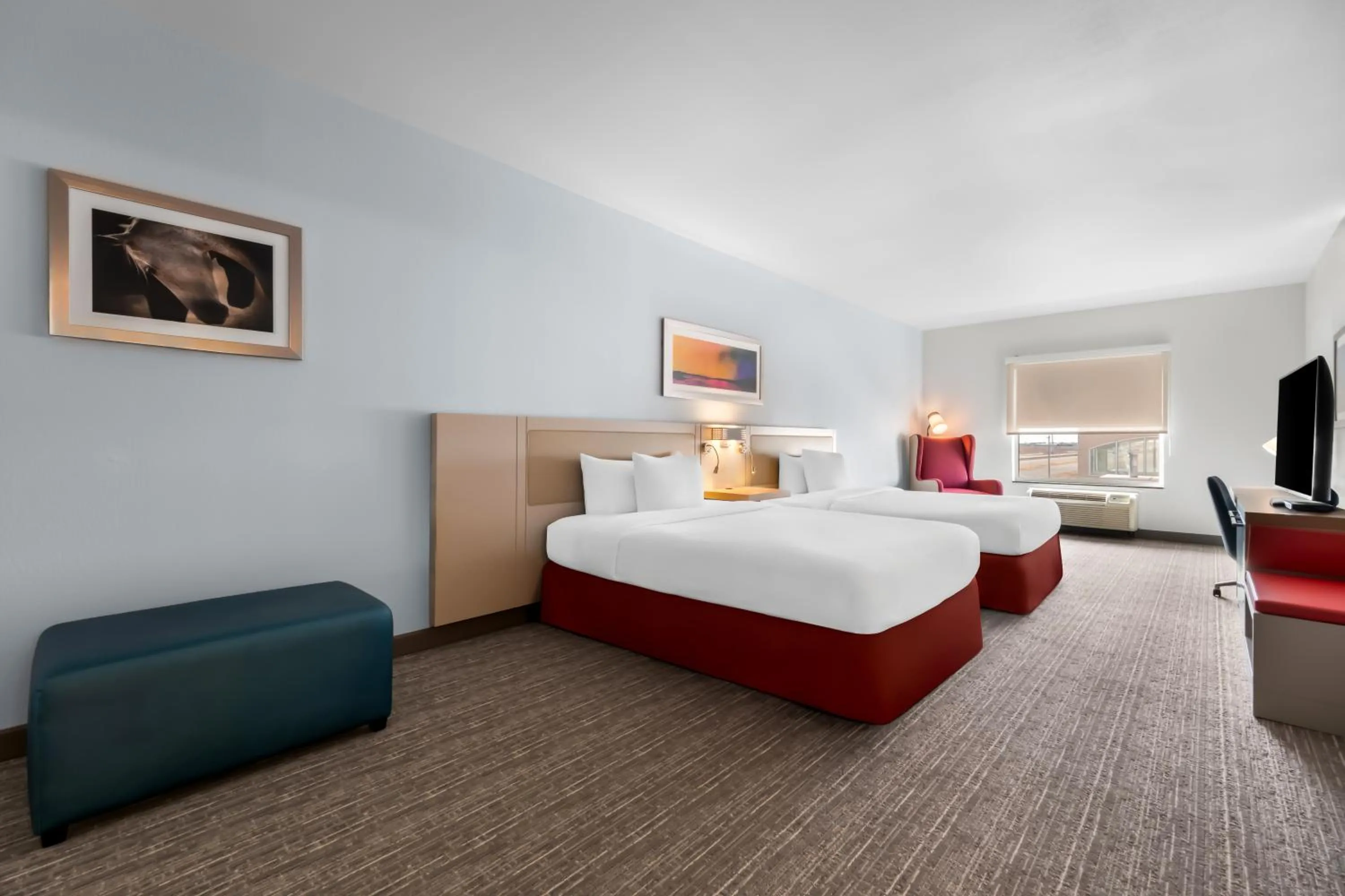 Photo of the whole room, Bed in Hilton Garden Inn Amarillo