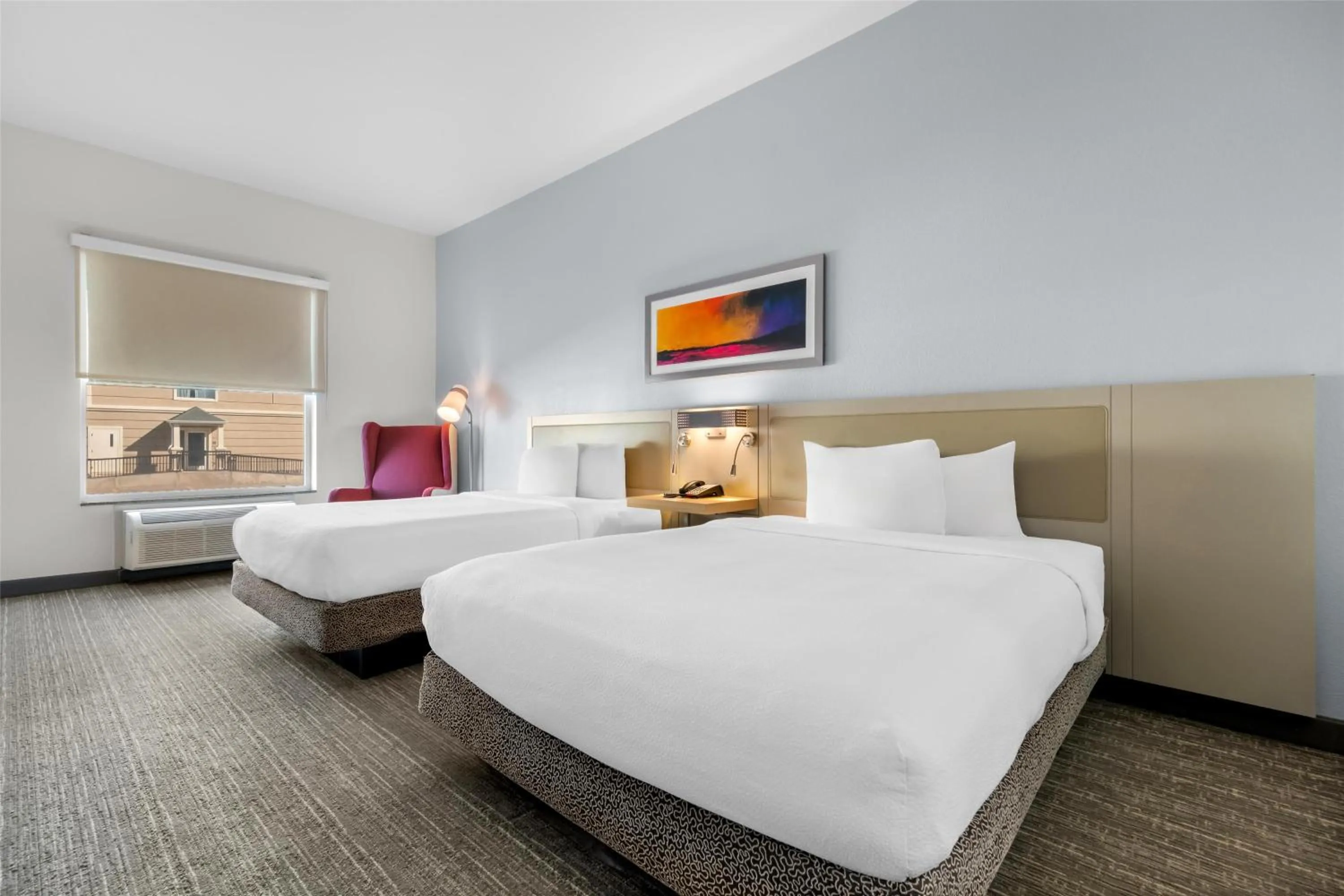 Bed in Hilton Garden Inn Amarillo