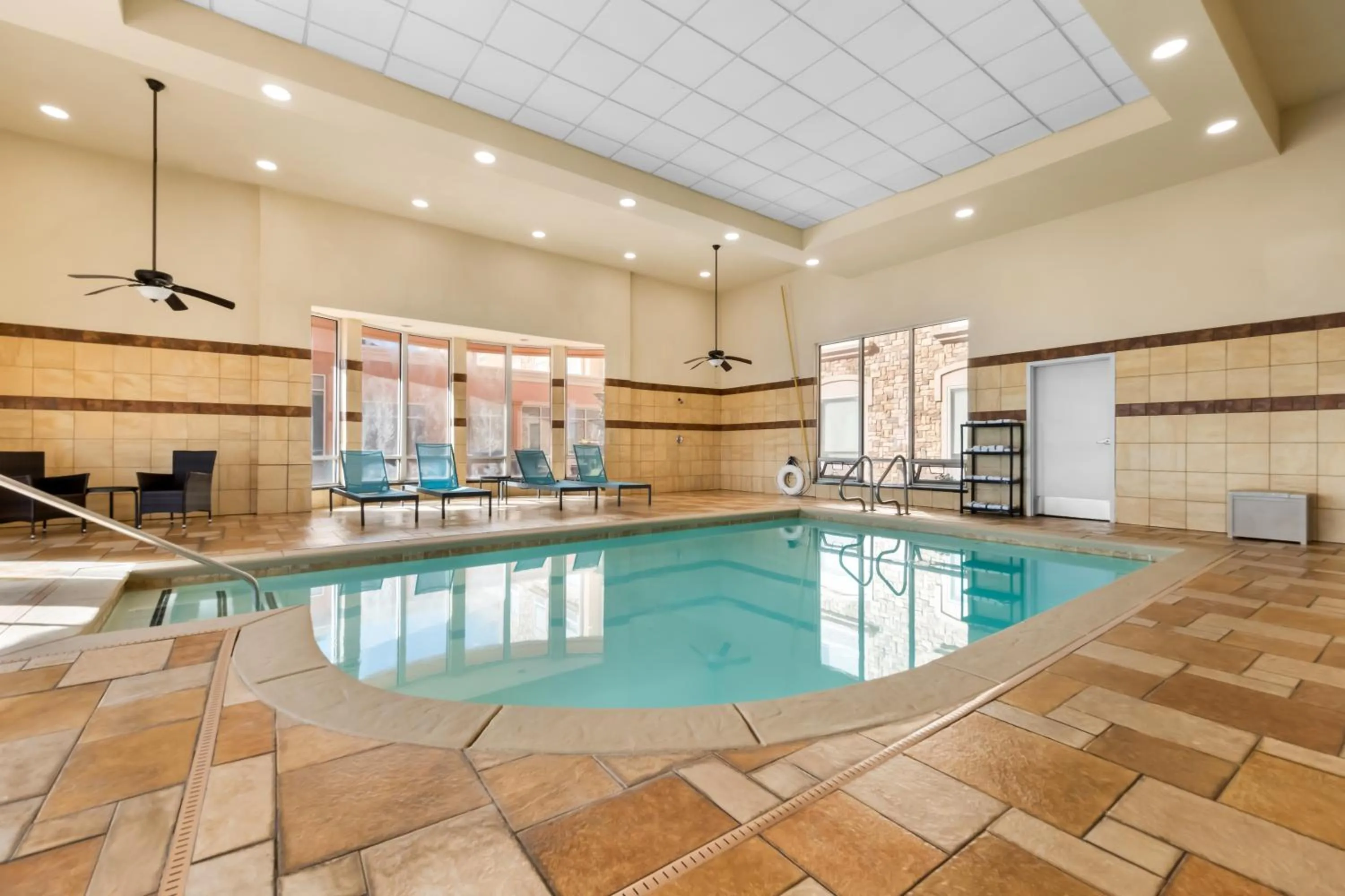 Swimming pool in Hilton Garden Inn Amarillo