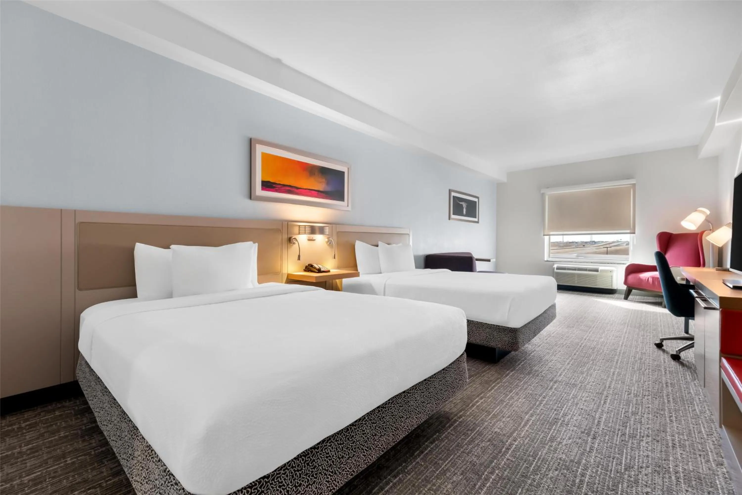 Bed in Hilton Garden Inn Amarillo