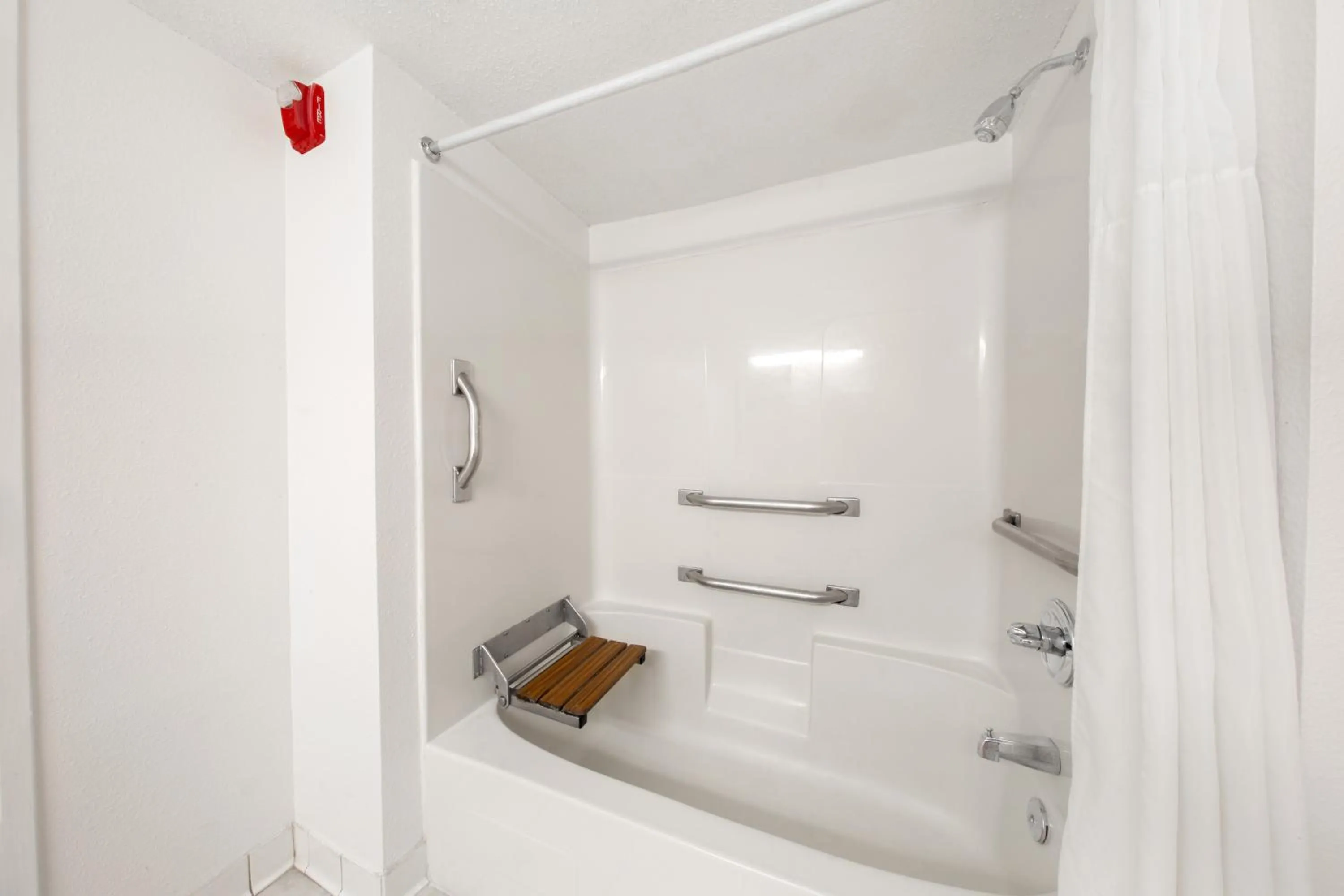 Shower in Beachcomber Beachfront Hotel, a By The Sea Resort